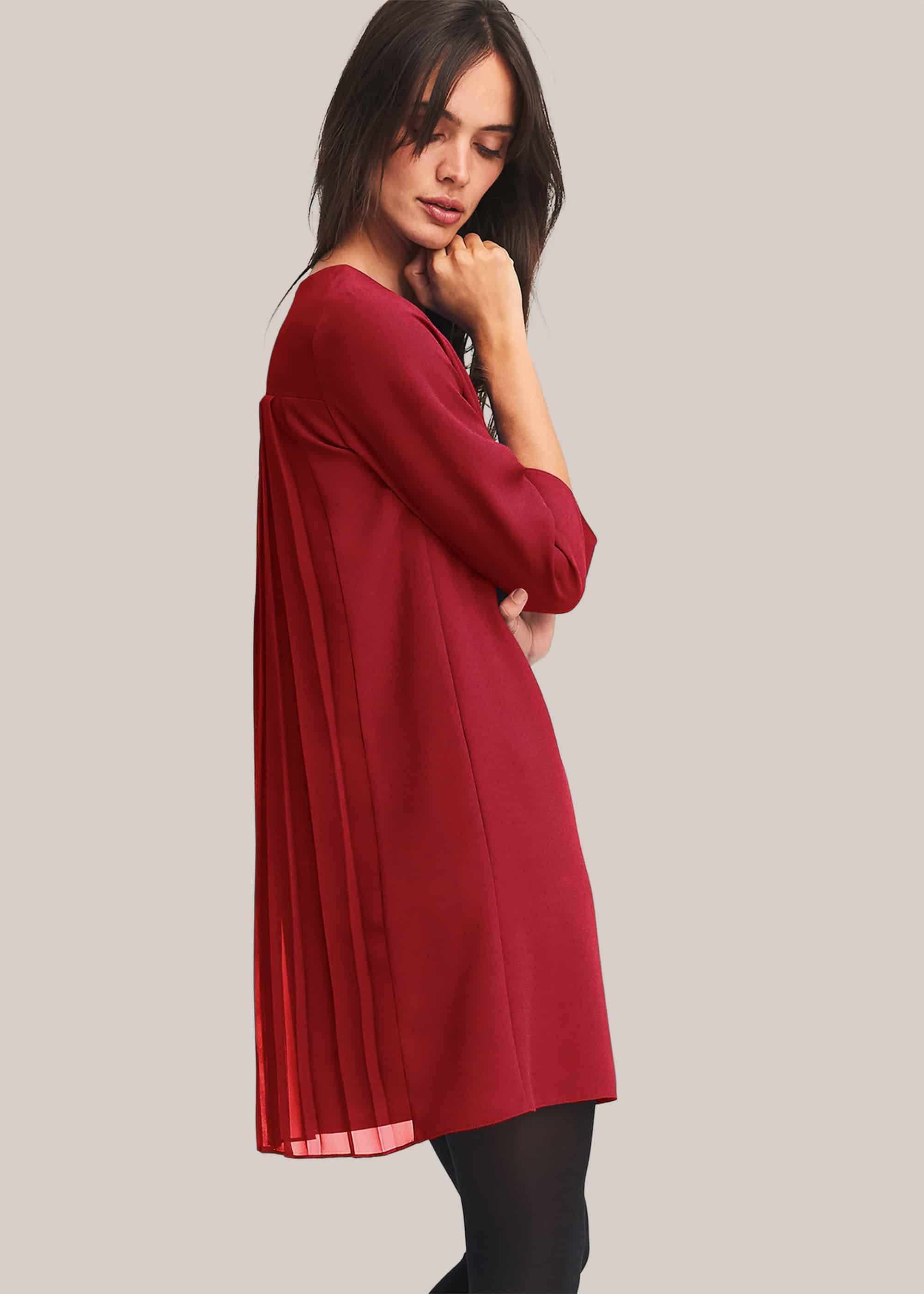 Pia Pleat Dress