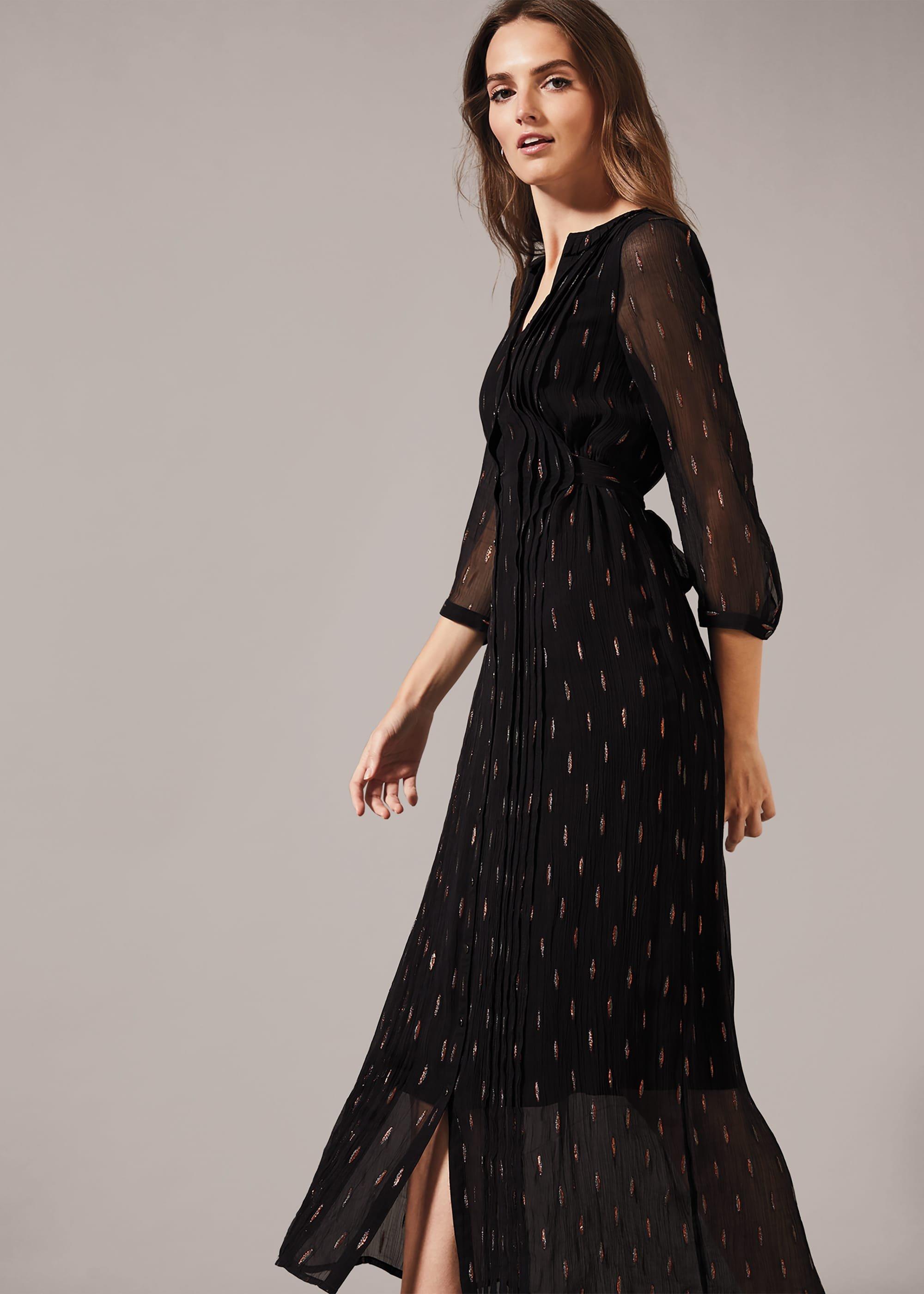 Sparkle Shirt Maxi Dress