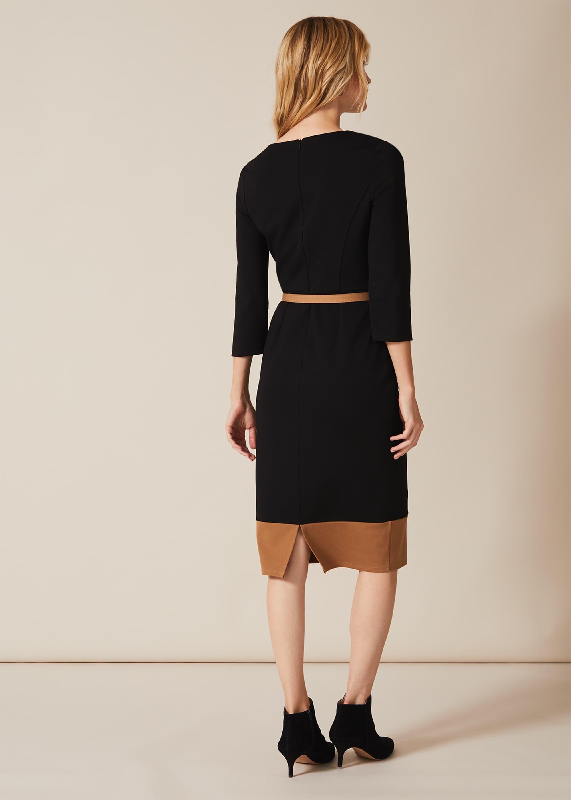 Delilah Colourblock Belted Dress