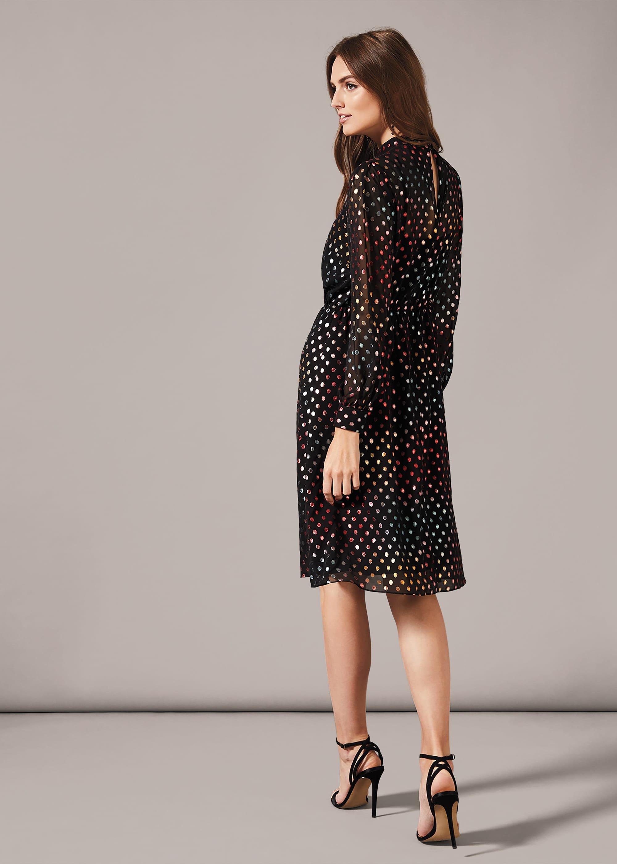 Shimmer Spot Dress