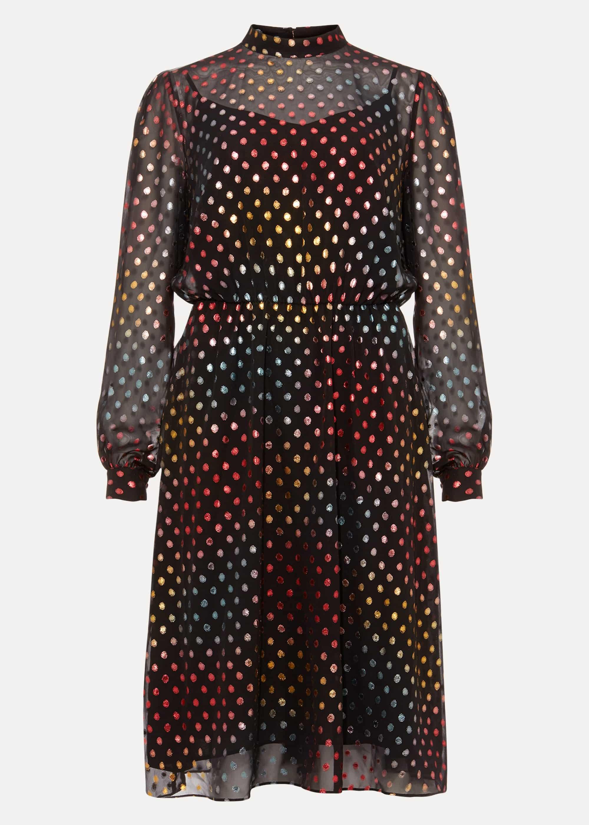 Shimmer Spot Dress
