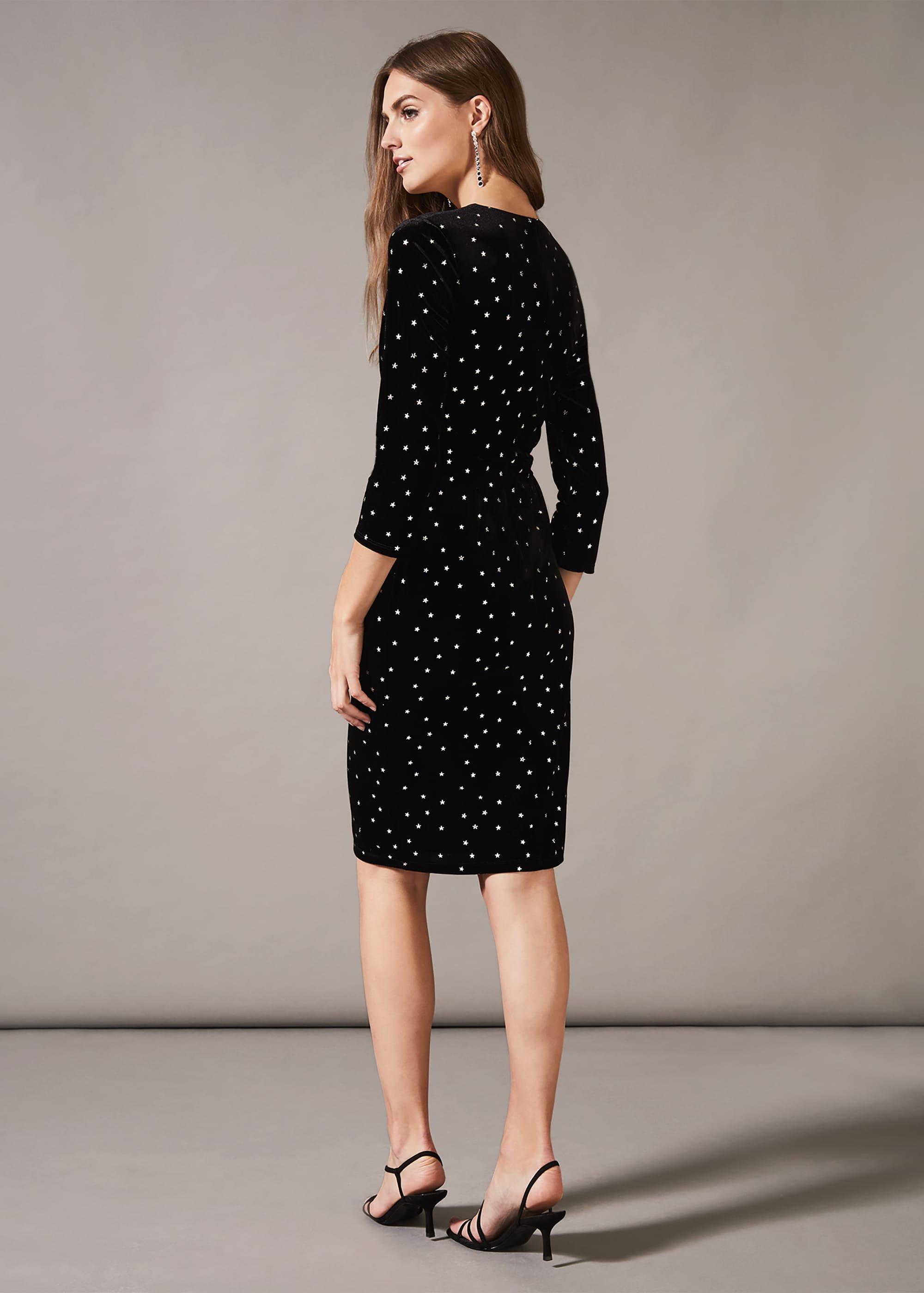 Ariane Star Velvet Dress