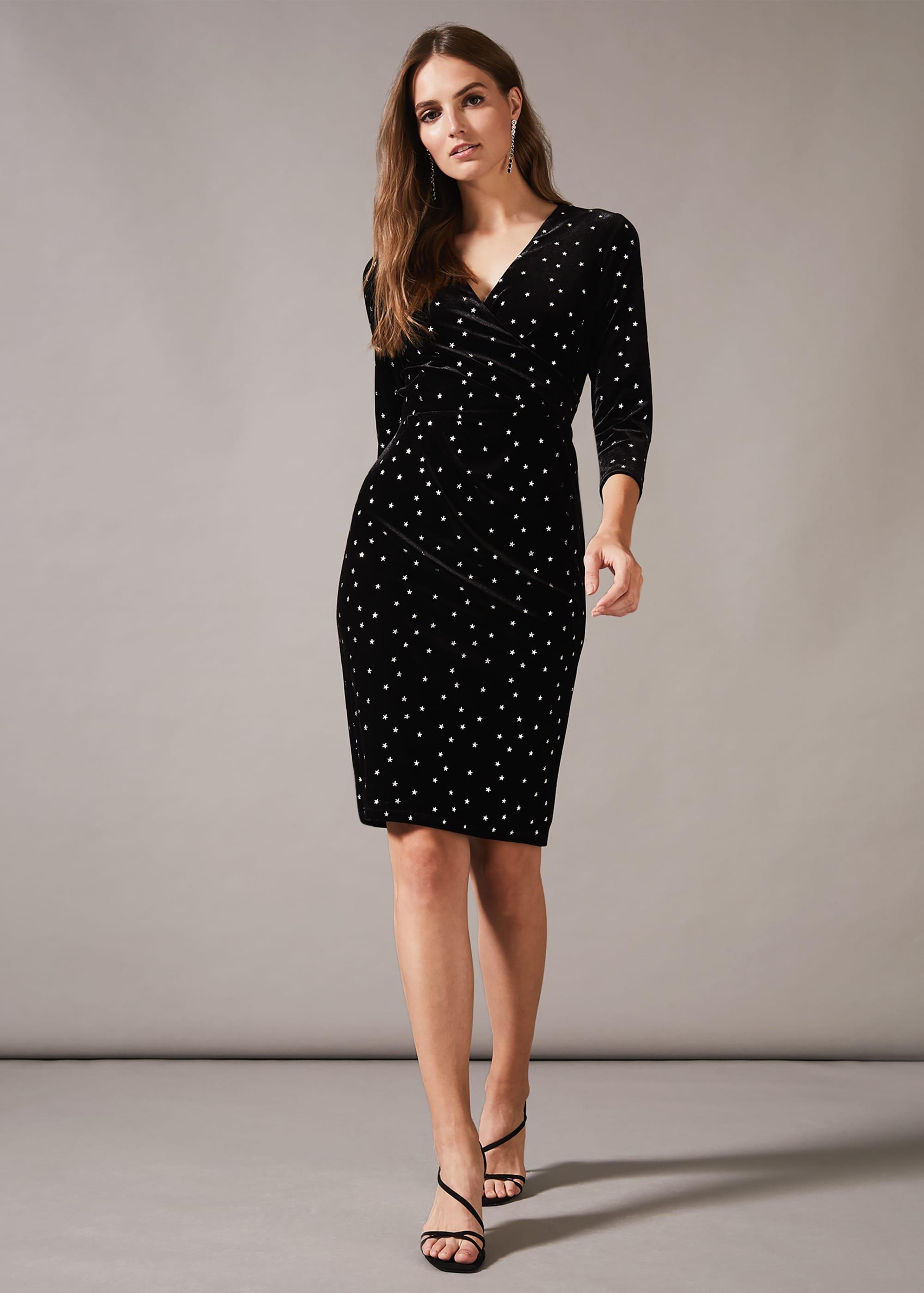 Ariane Star Velvet Dress