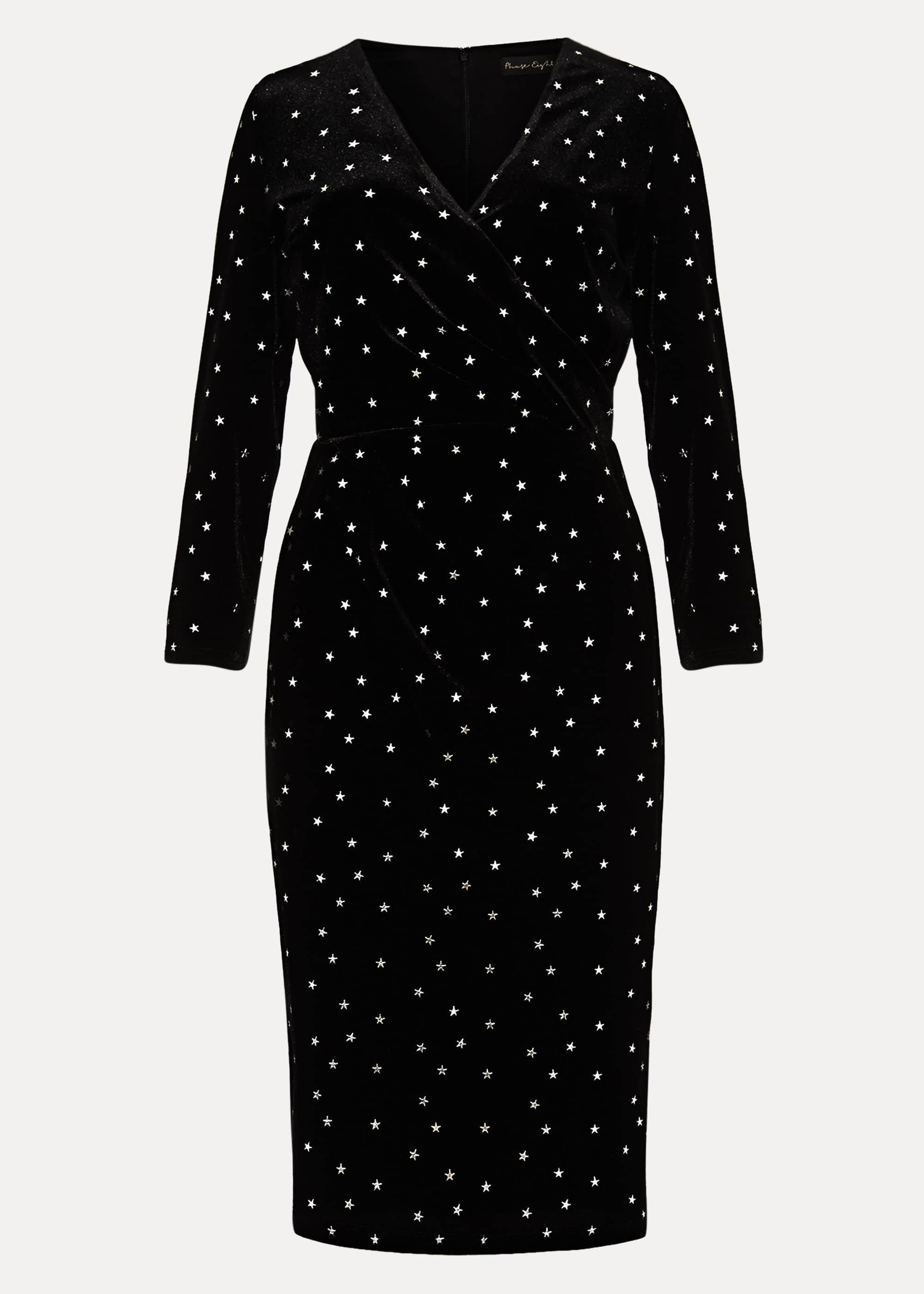 Ariane Star Velvet Dress