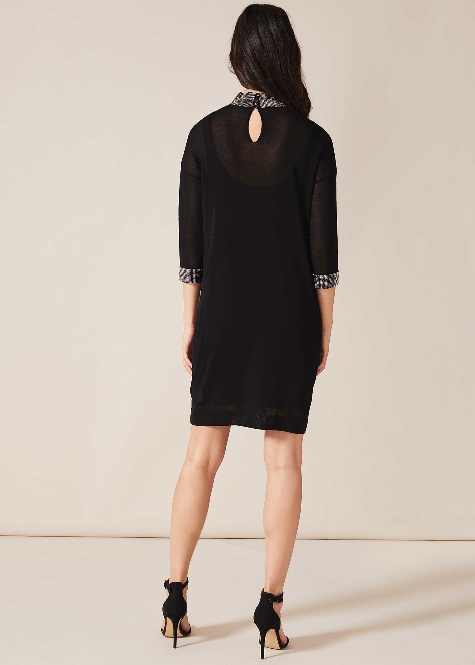 Demi Diamante Collar Dress