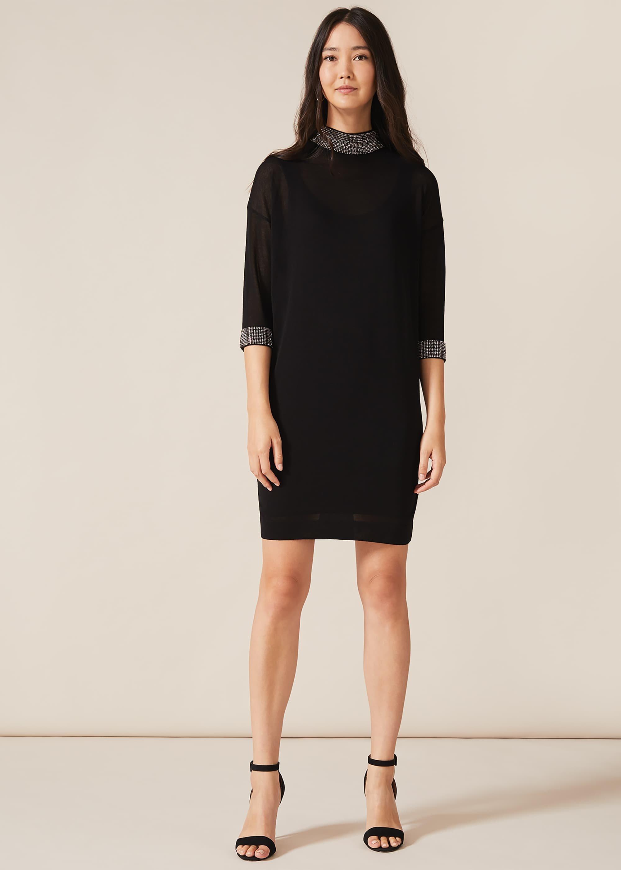 Demi Diamante Collar Dress