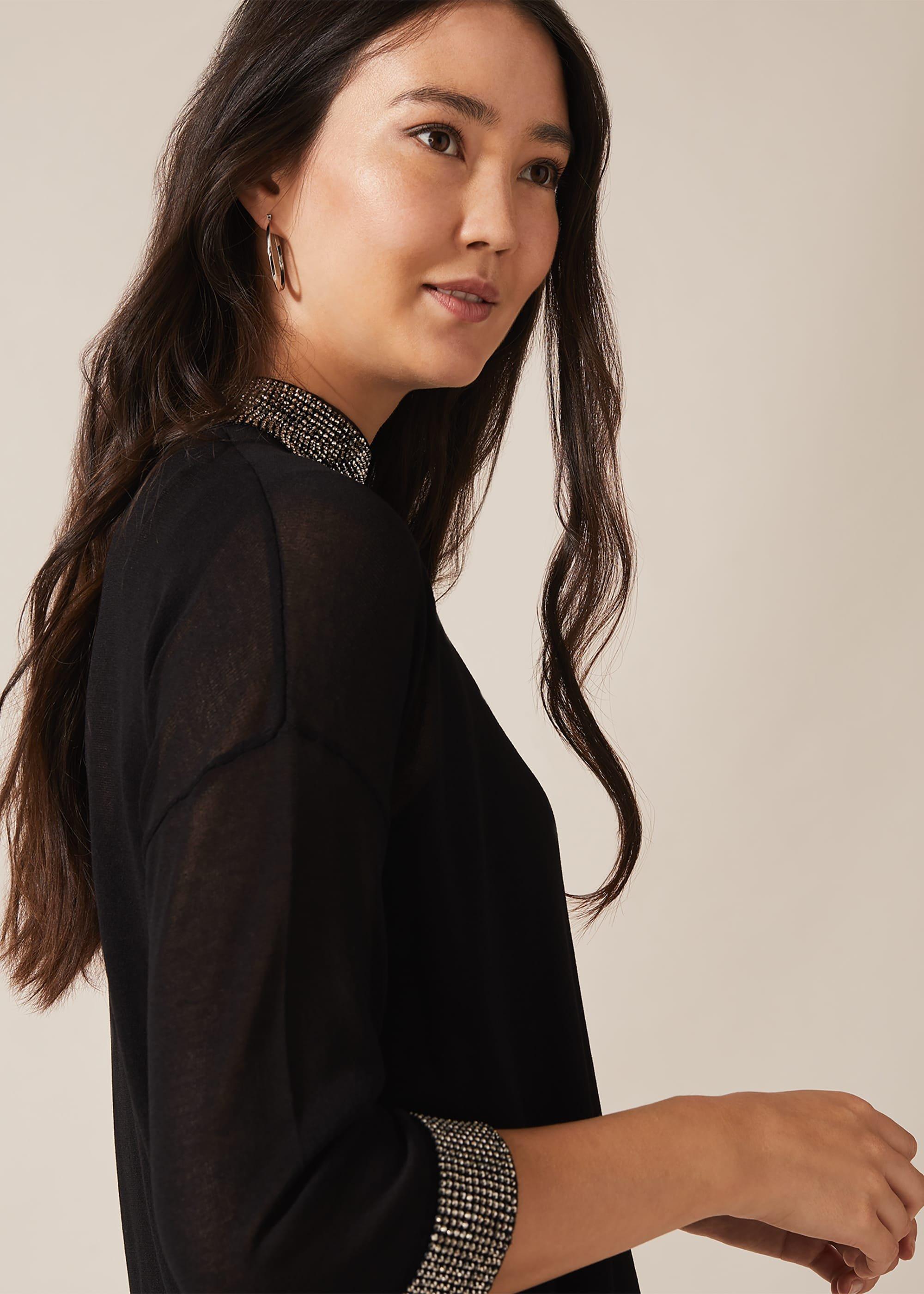 Demi Diamante Collar Dress