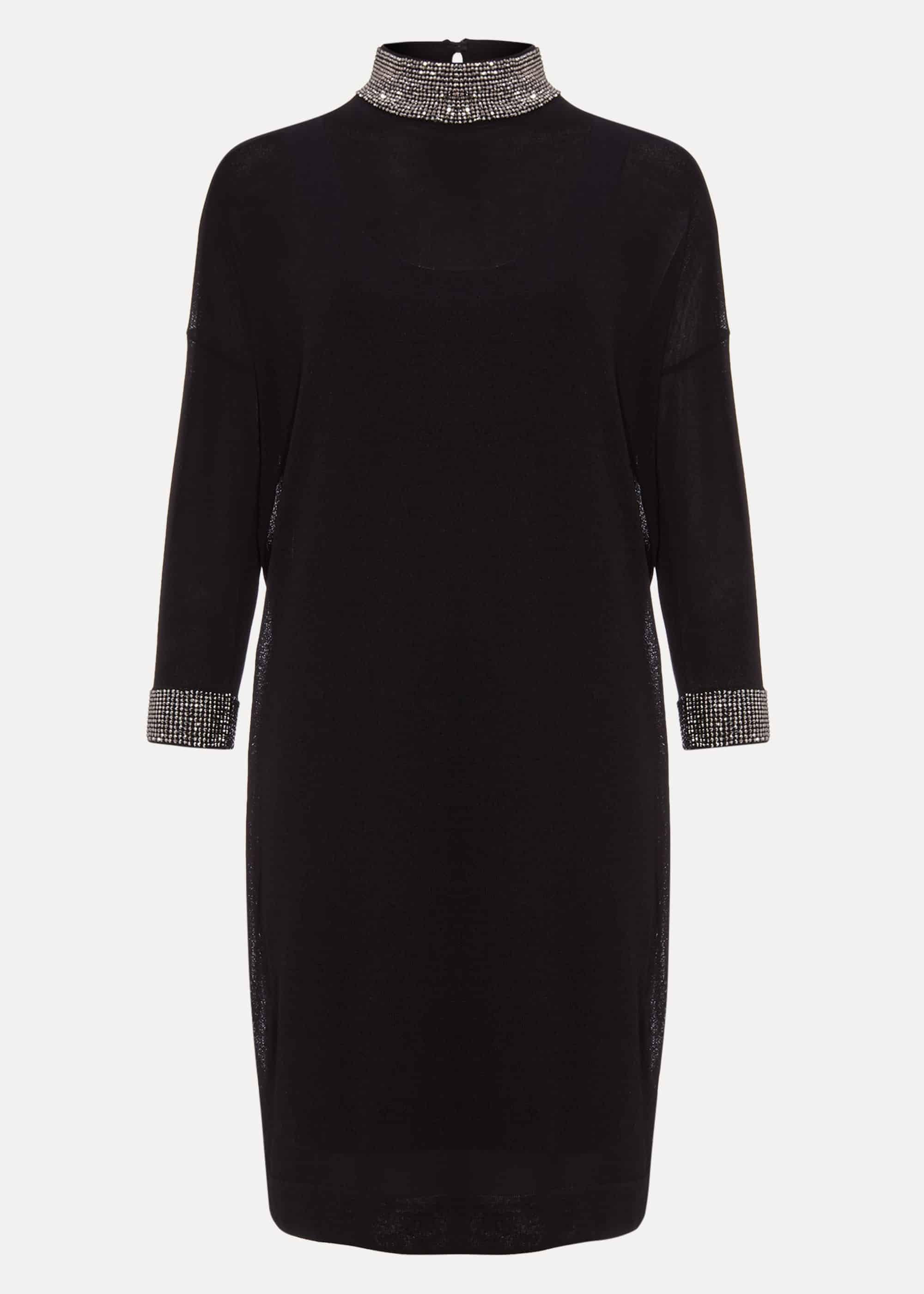 Demi Diamante Collar Dress