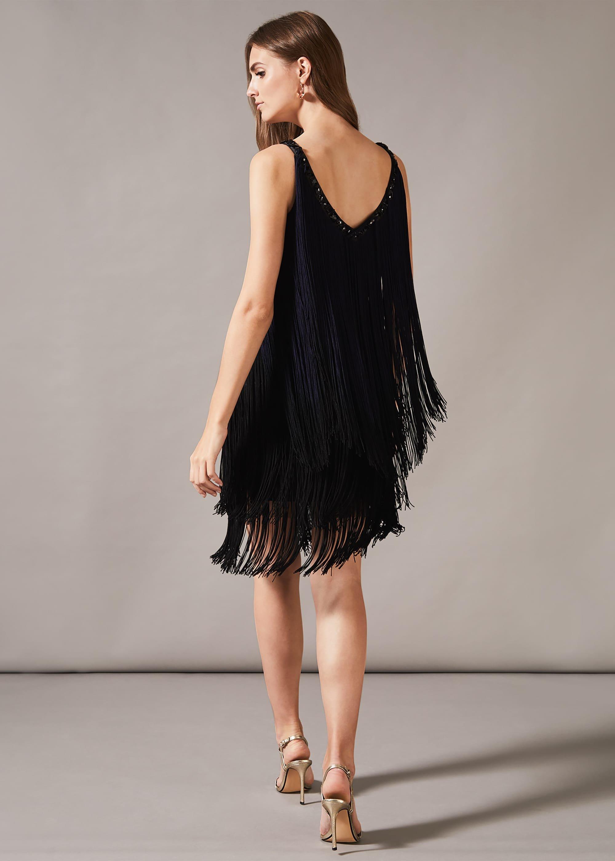 Missy Dip Dye Fringe Dress