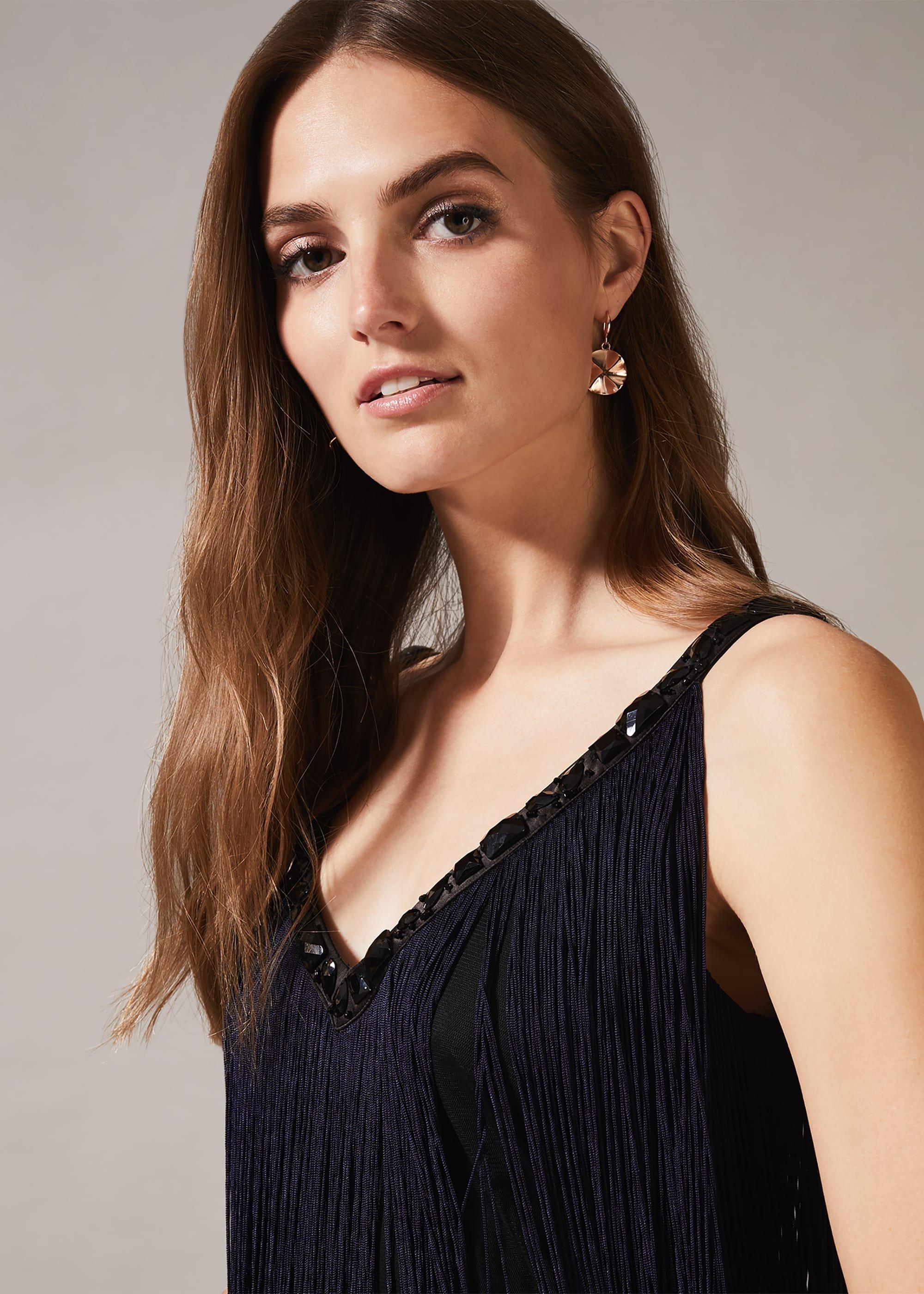 Missy Dip Dye Fringe Dress