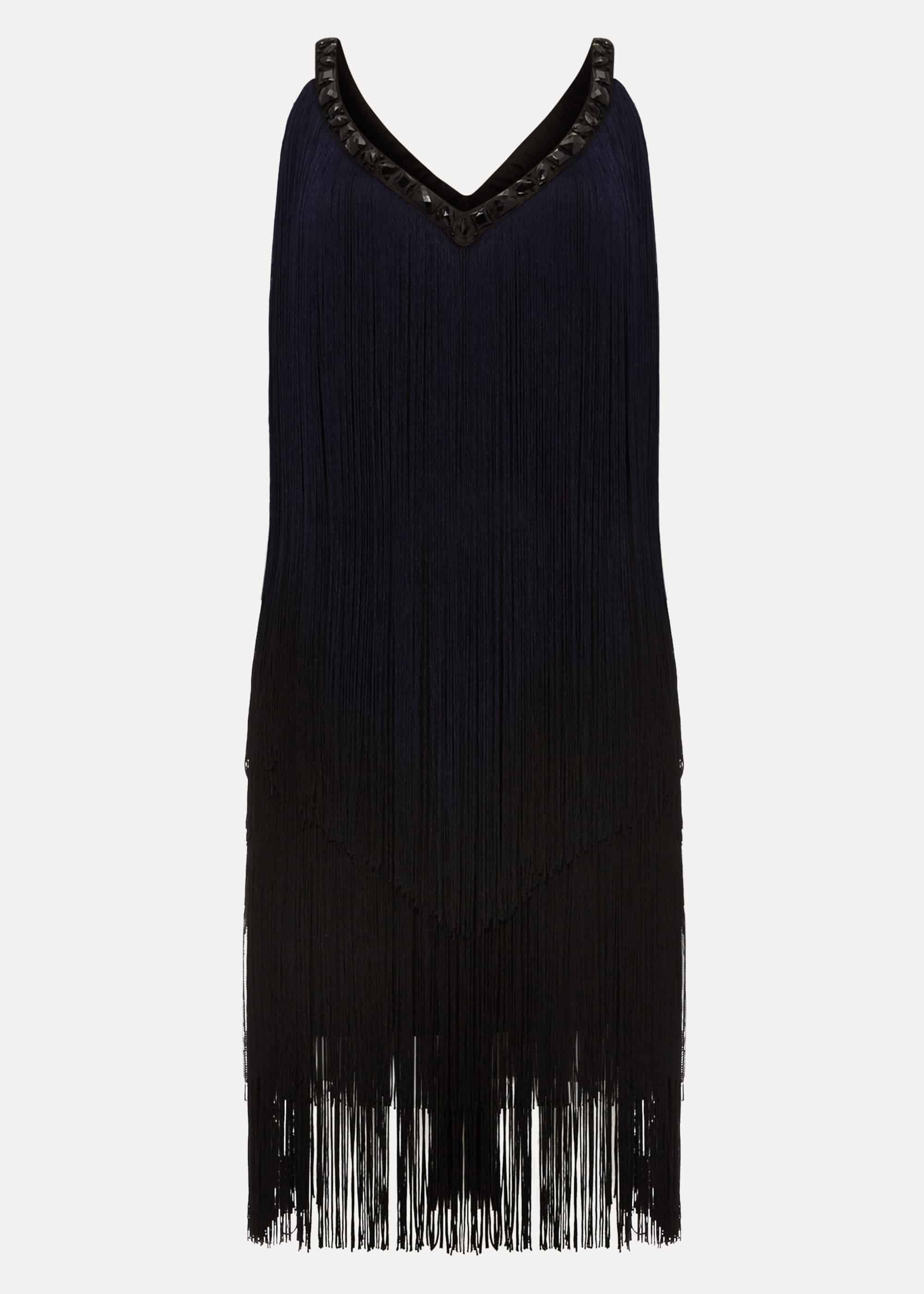 Missy Dip Dye Fringe Dress