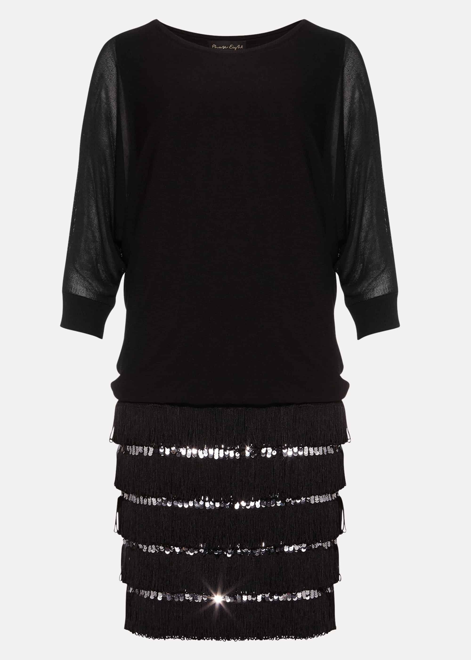 Fae Fringe Sequin Dress