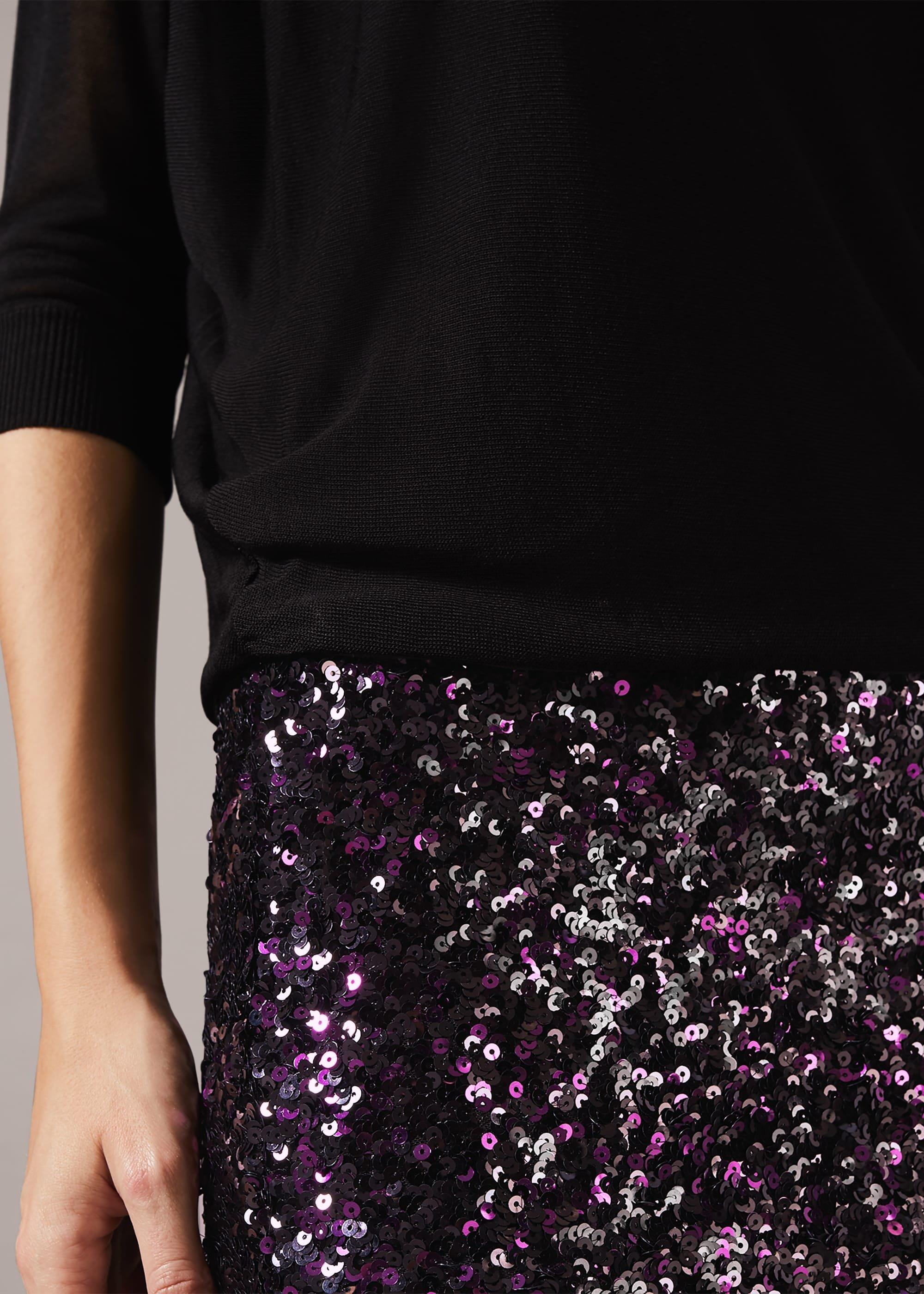 Geonna Sequin Skirt Dress