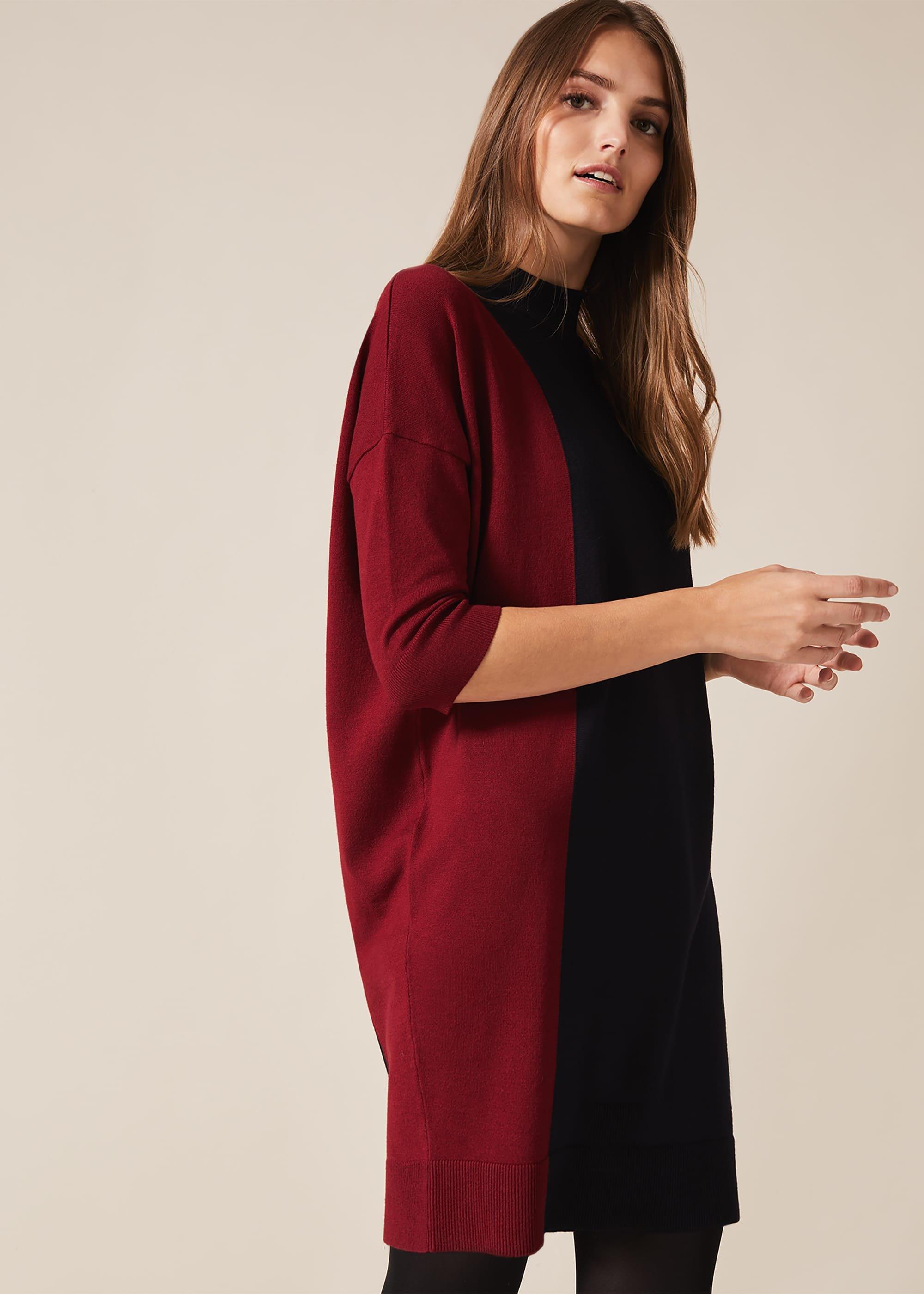 Cadi Colourblock Tunic Dress