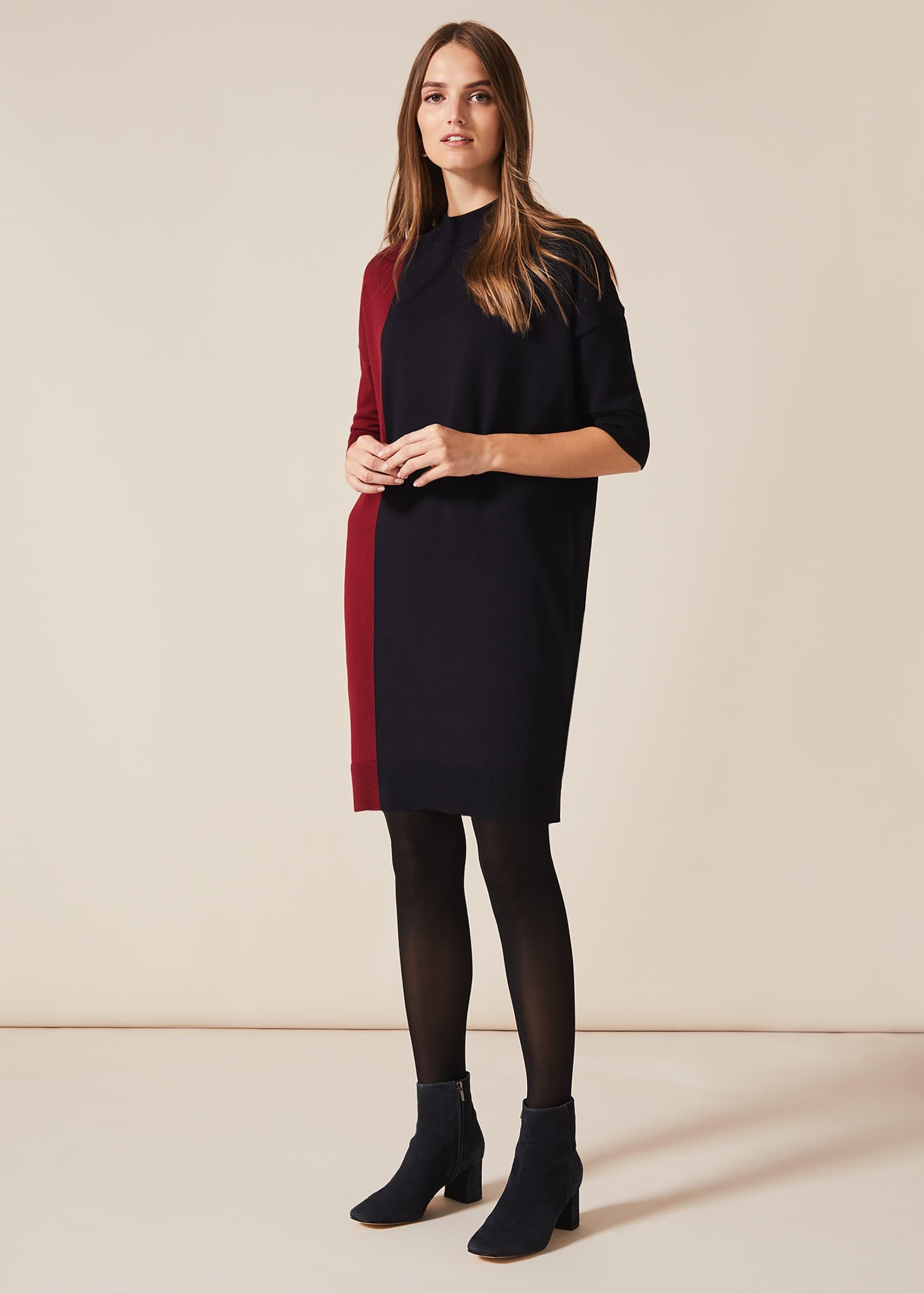 Cadi Colourblock Tunic Dress