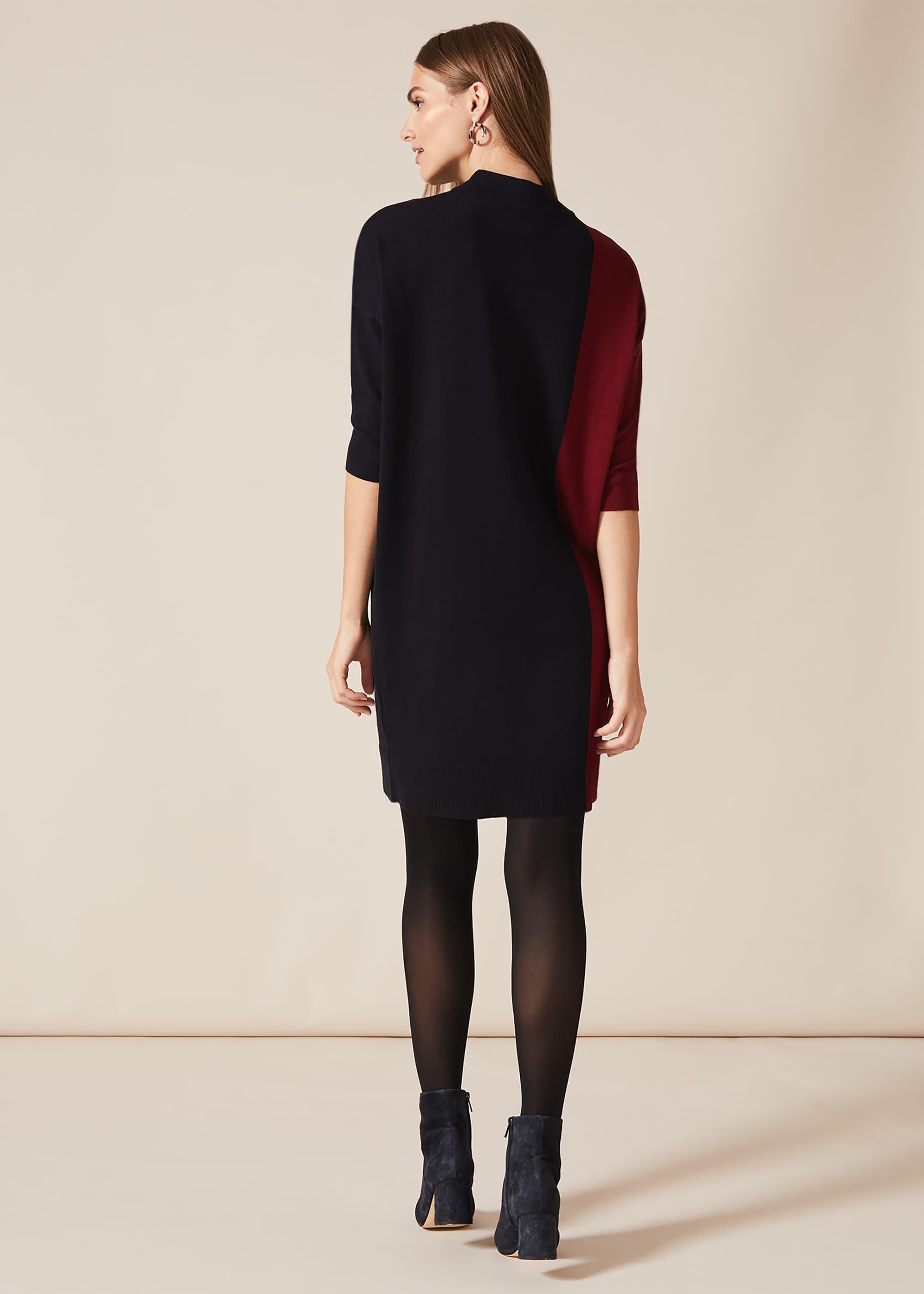 Cadi Colourblock Tunic Dress