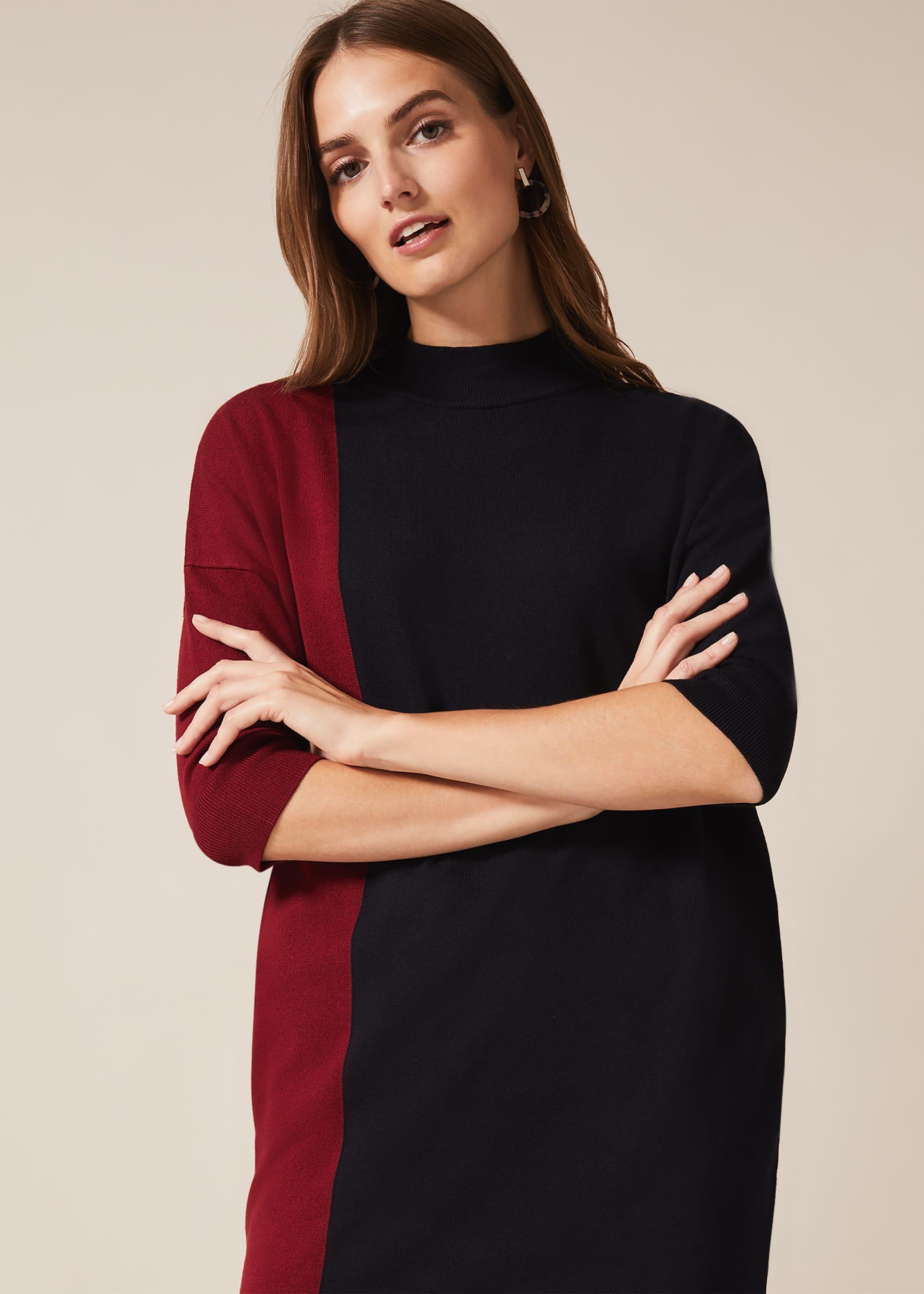 Cadi Colourblock Tunic Dress