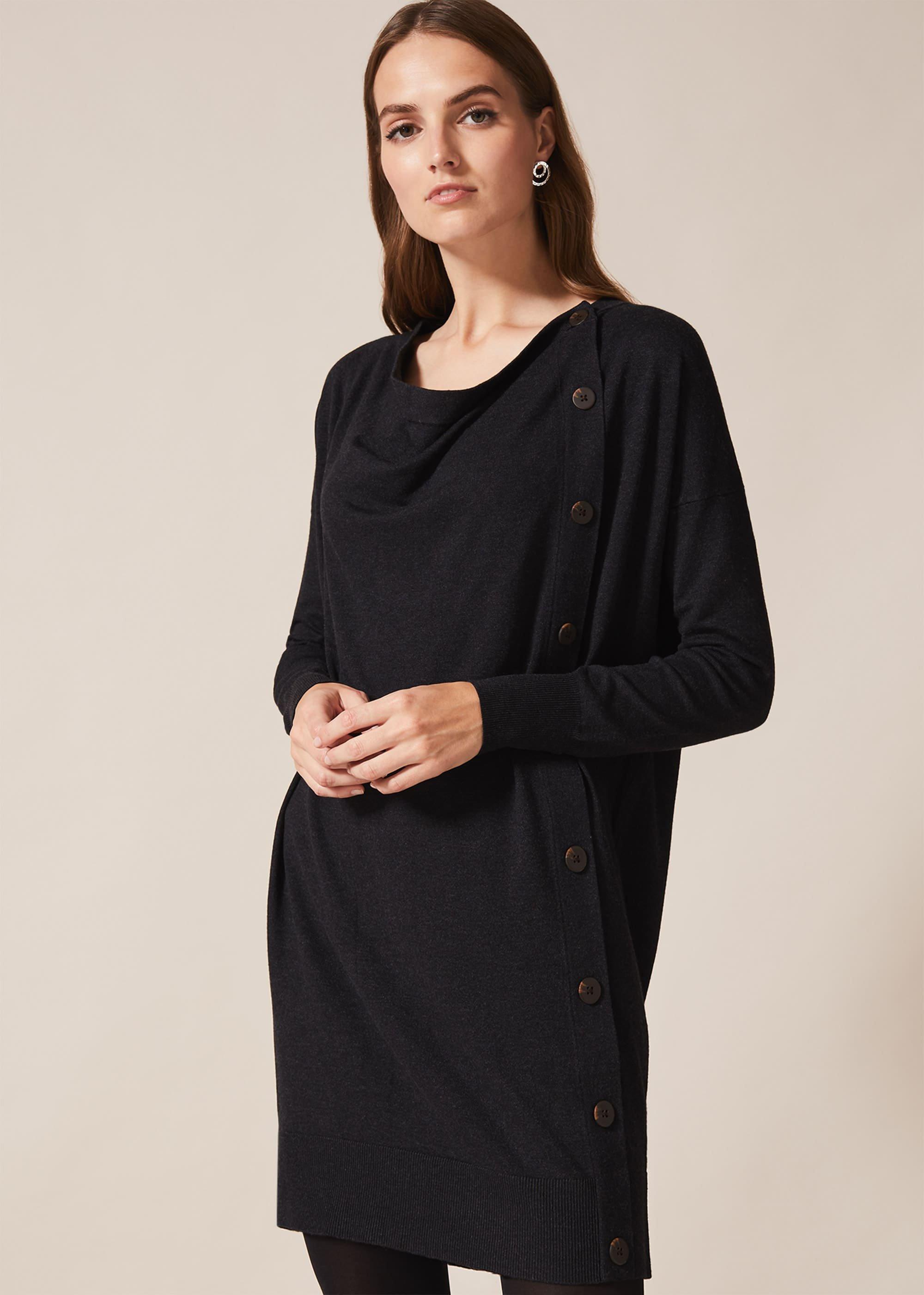 Bailie Button Knit Dress