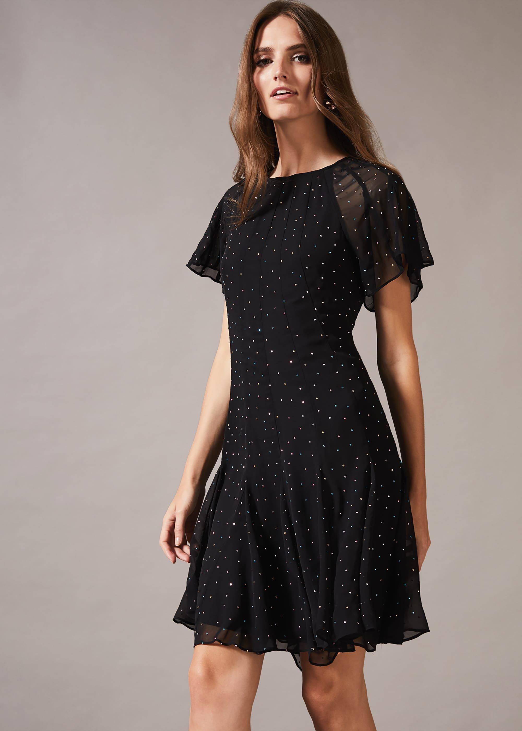 Nisha Sparkle Shift Dress