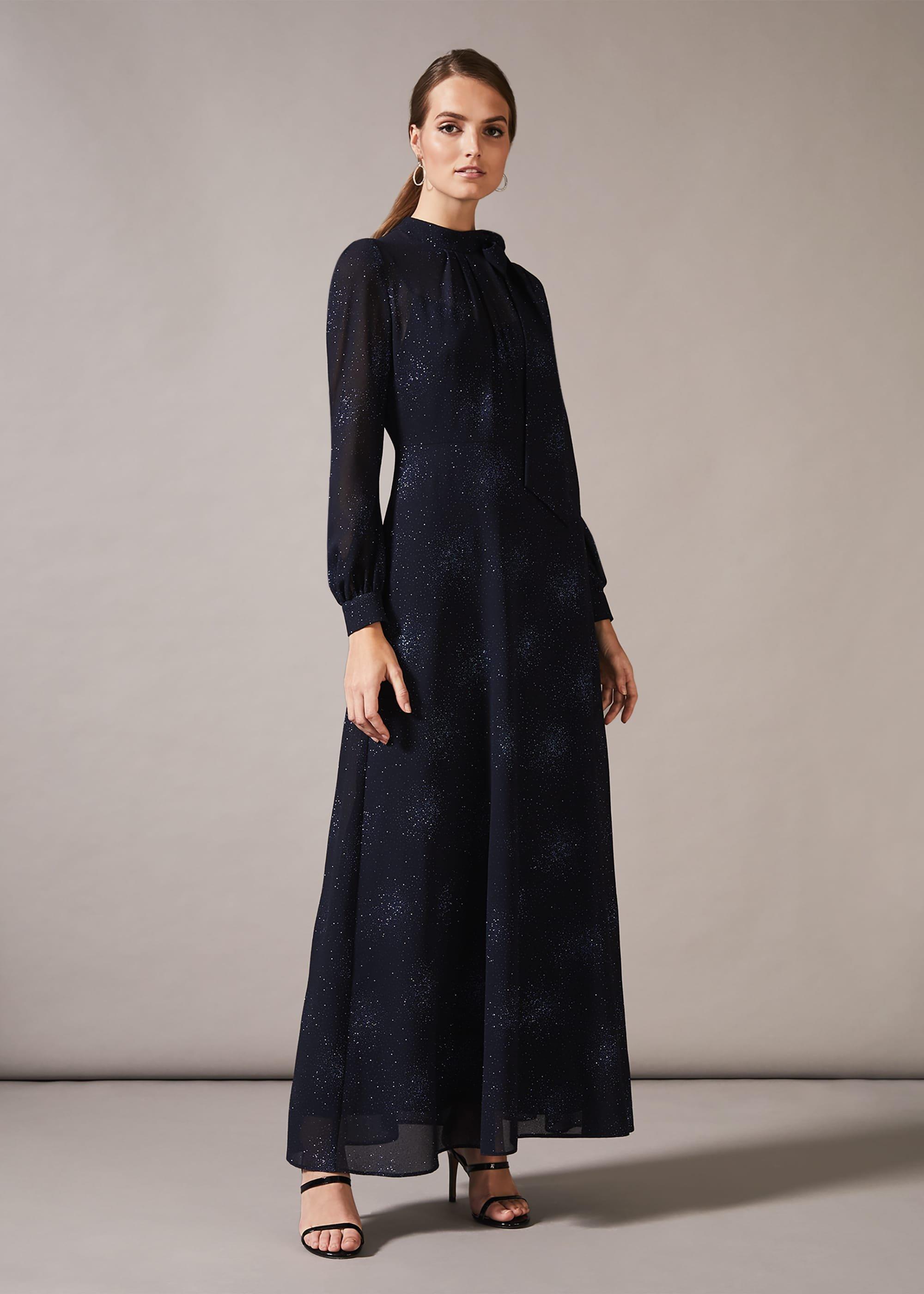 Melina Tie Maxi Dress