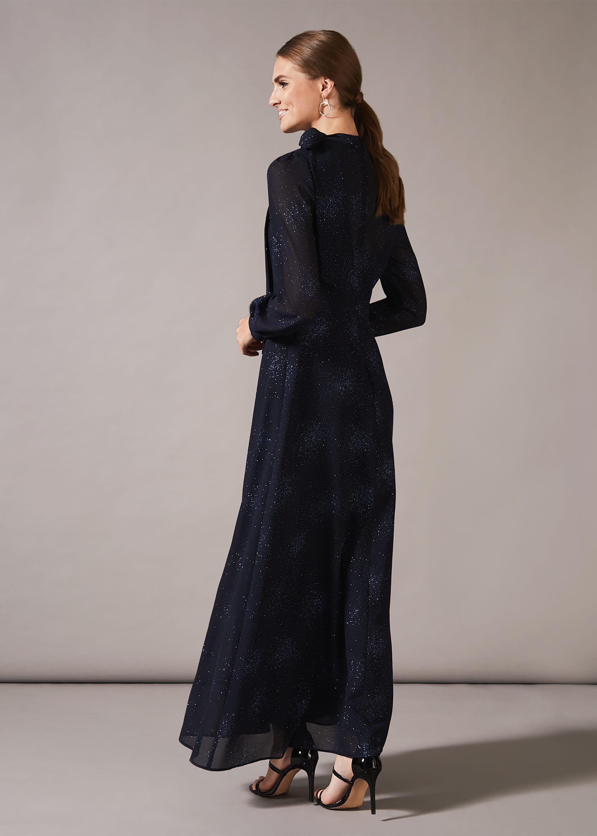 Melina Tie Maxi Dress