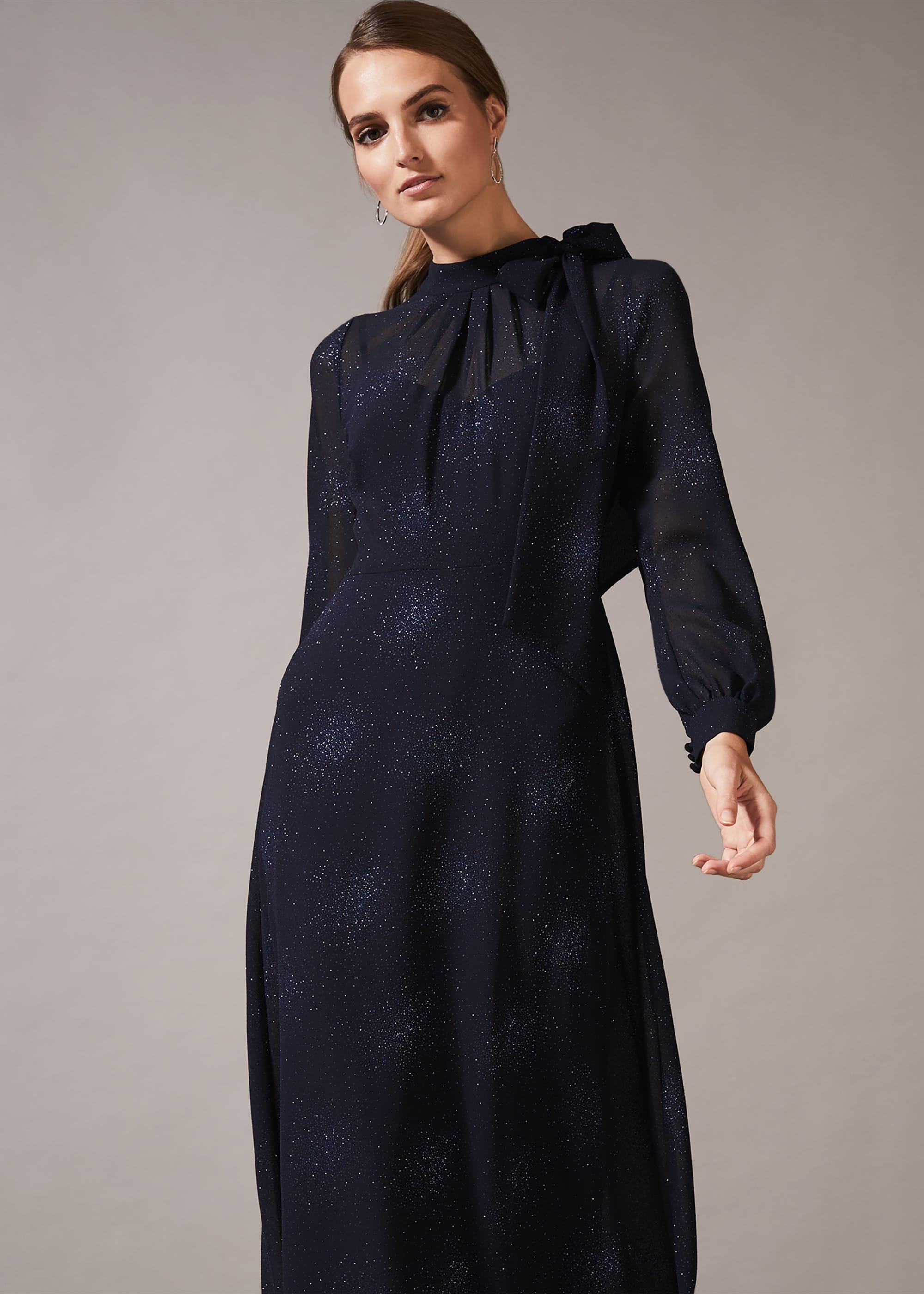 Melina Tie Maxi Dress