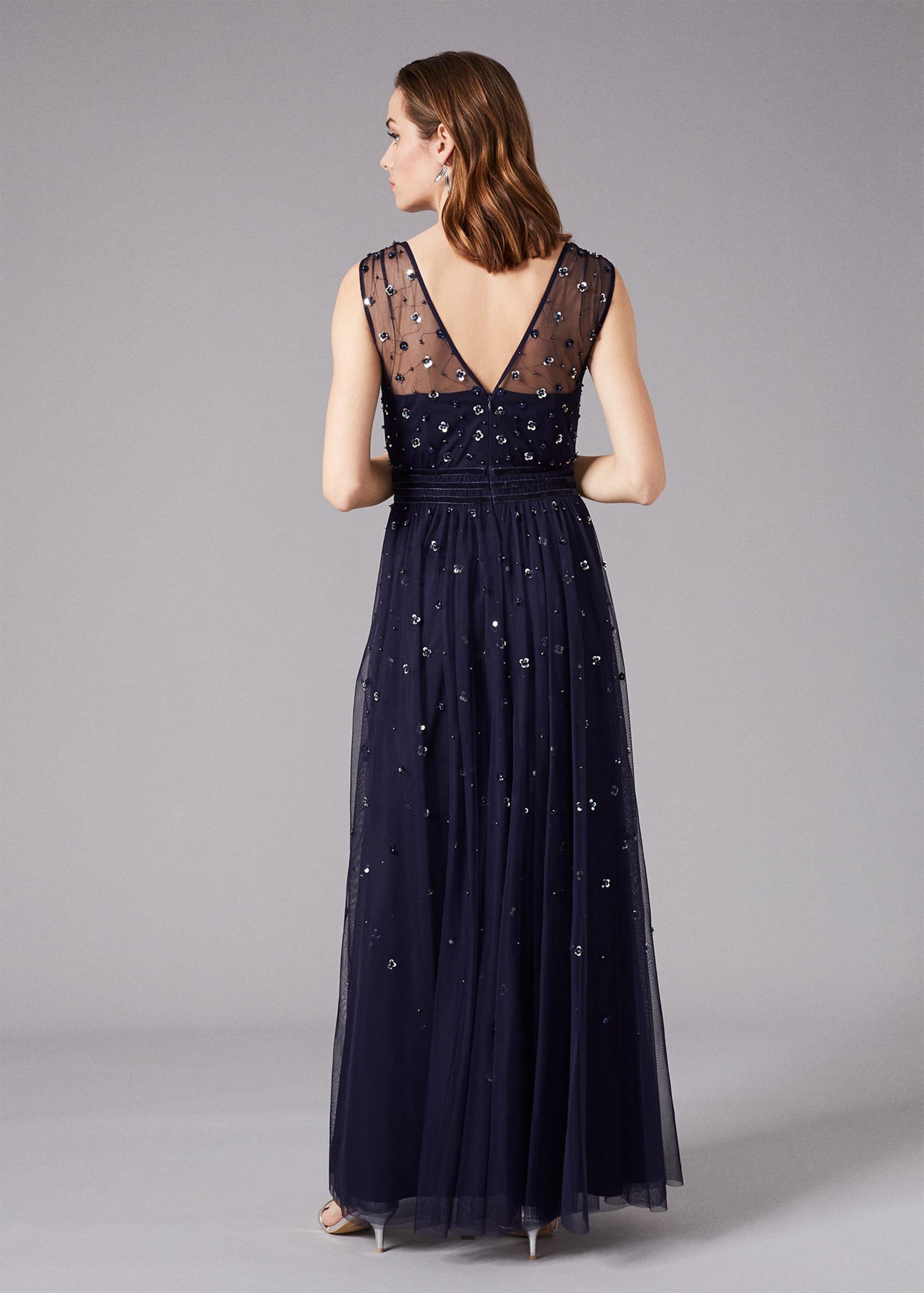 Marcia Sequin Tulle Dress