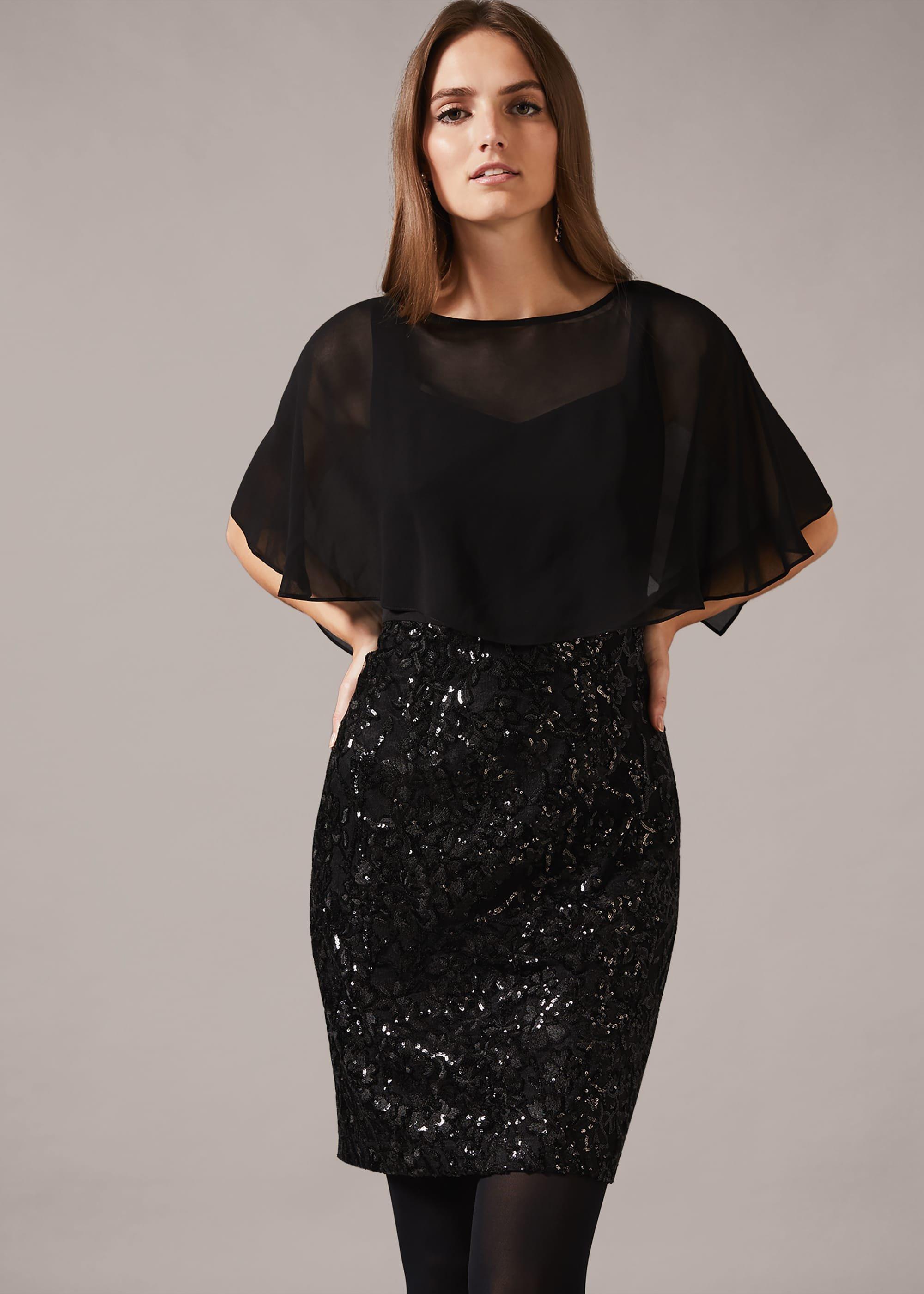 Marcy Sequin Skirt Dress