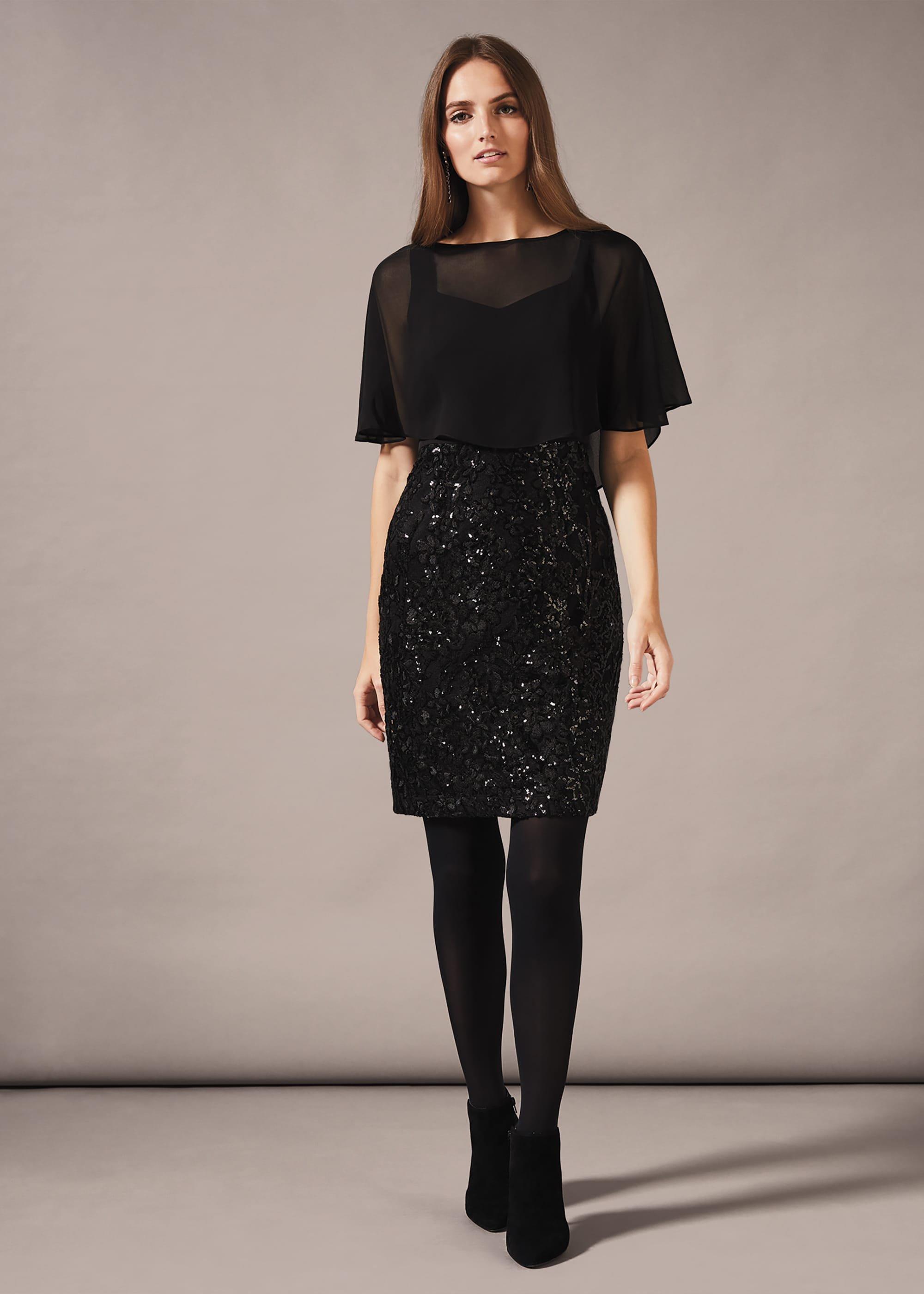 Marcy Sequin Skirt Dress