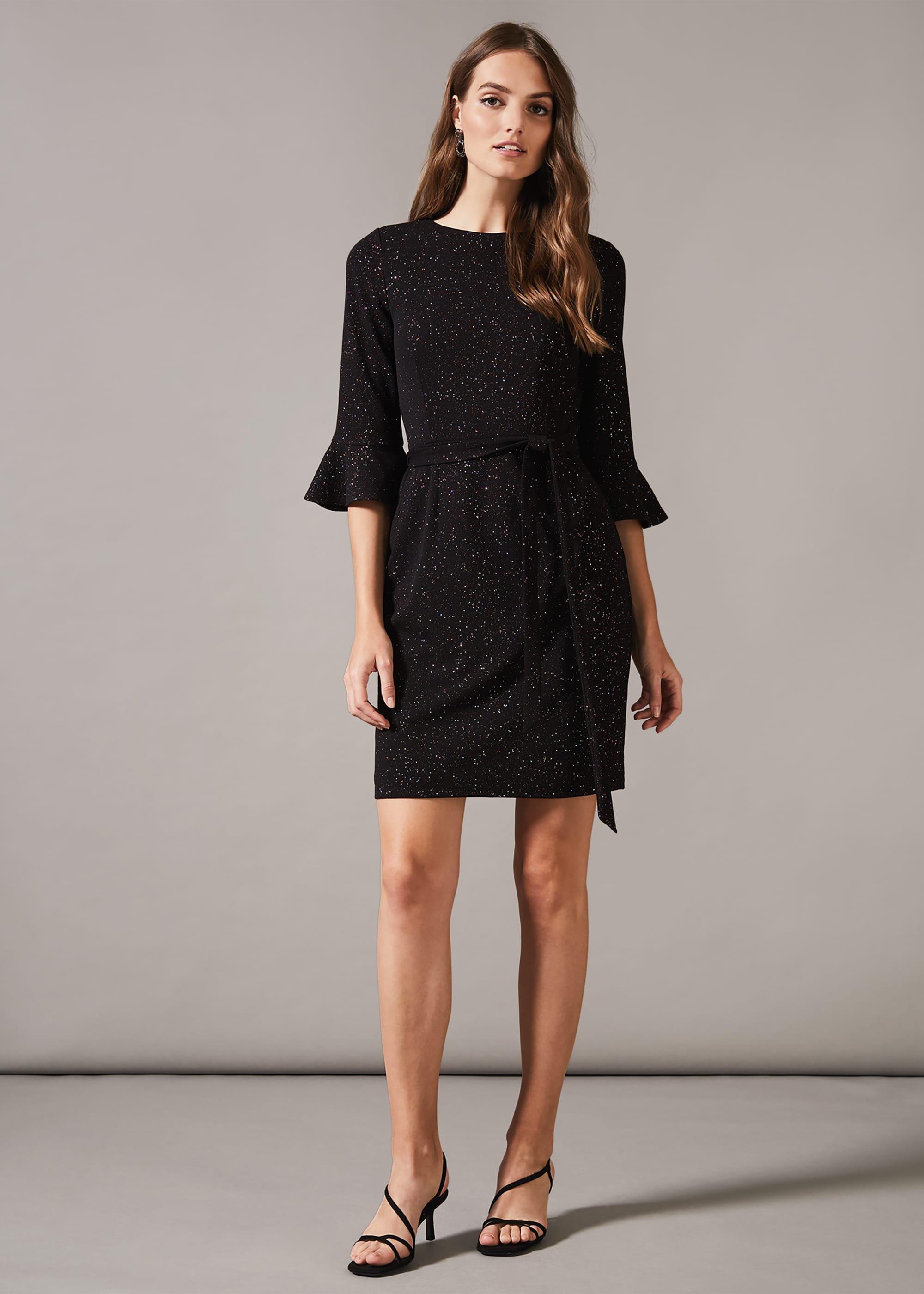 Varya Glitter Speck Tunic Dress