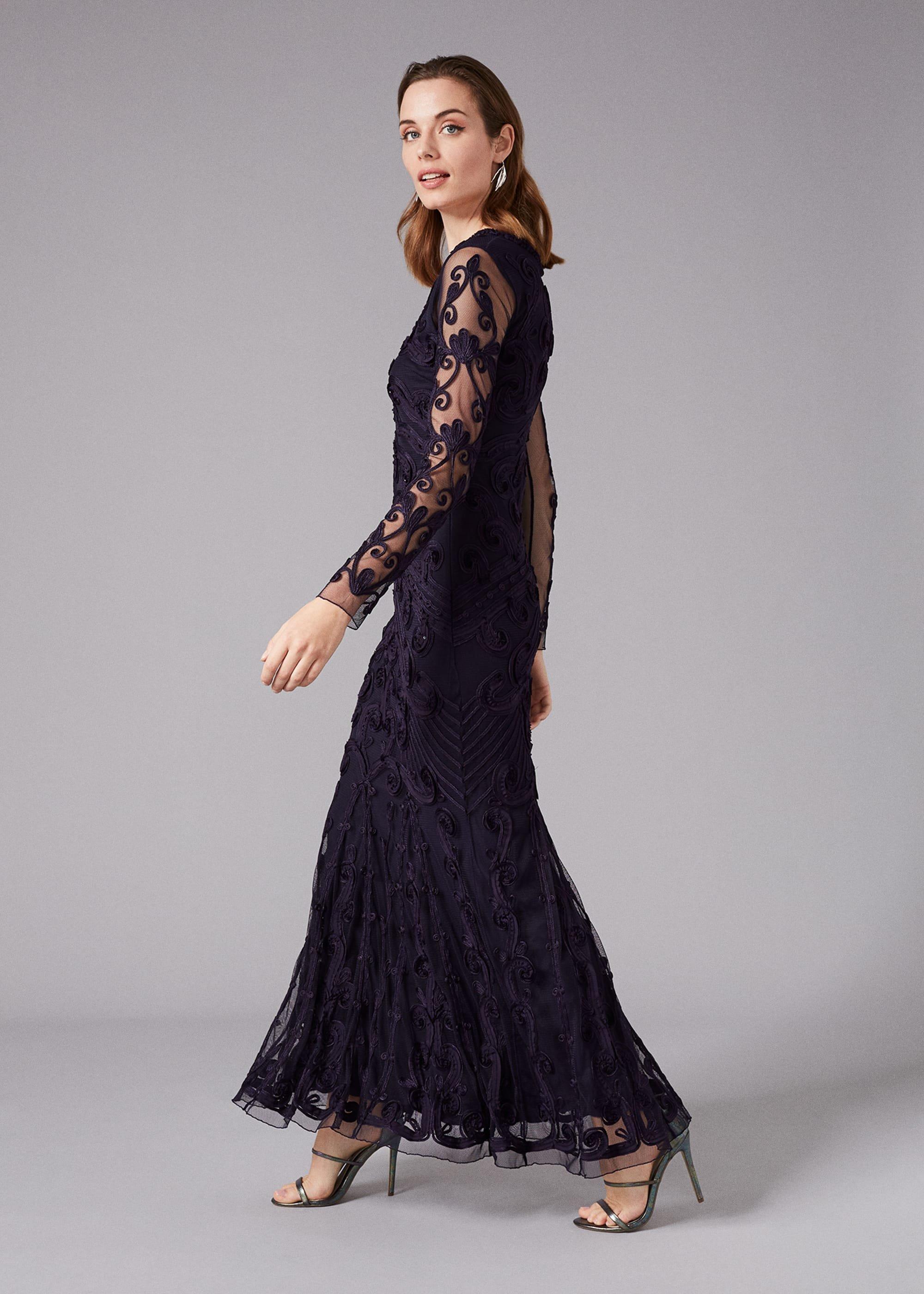 Seymour Tapework Lace Maxi Dress