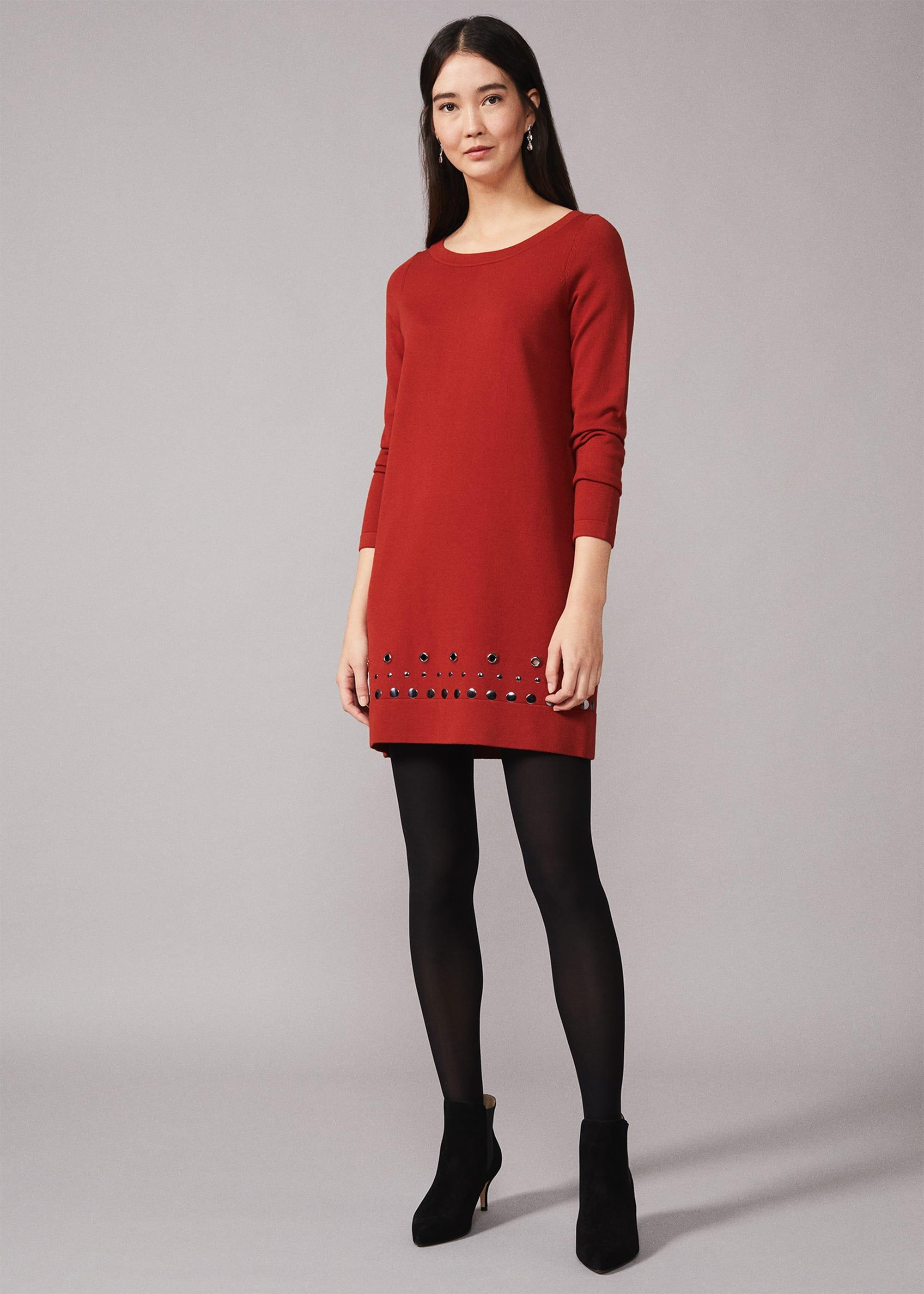 Selika Stud Hem Dress