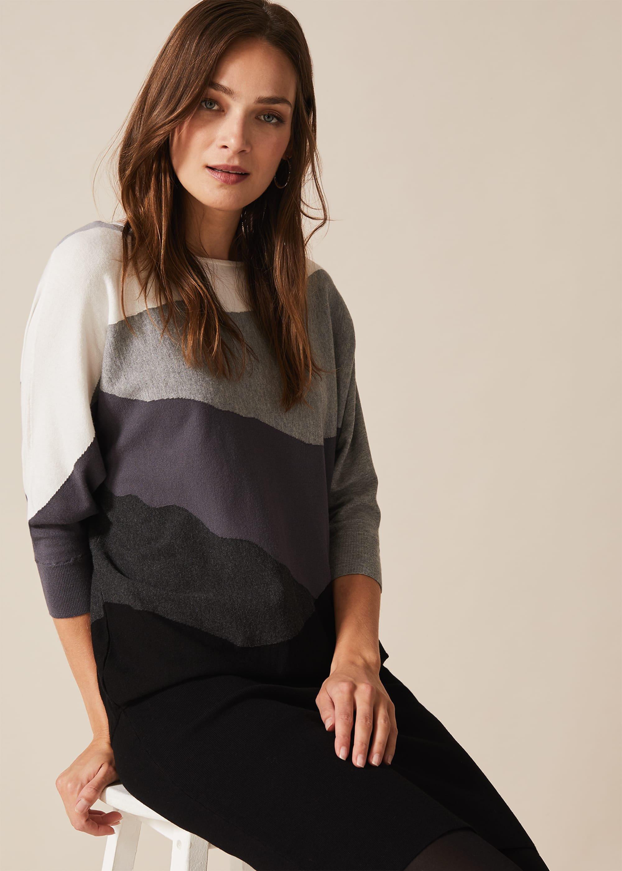 Lorrie Abstract Knitted Dress