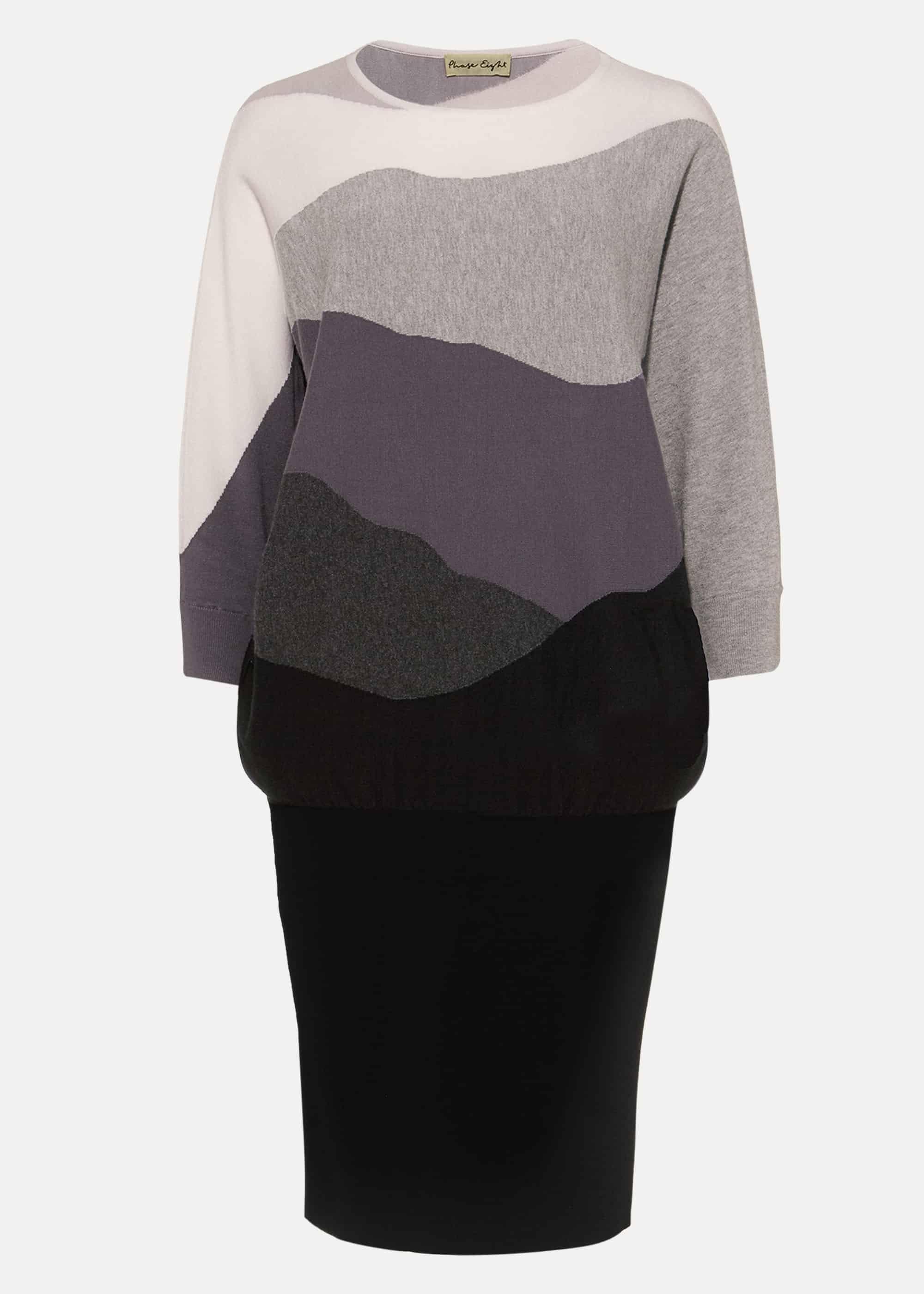 Lorrie Abstract Knitted Dress