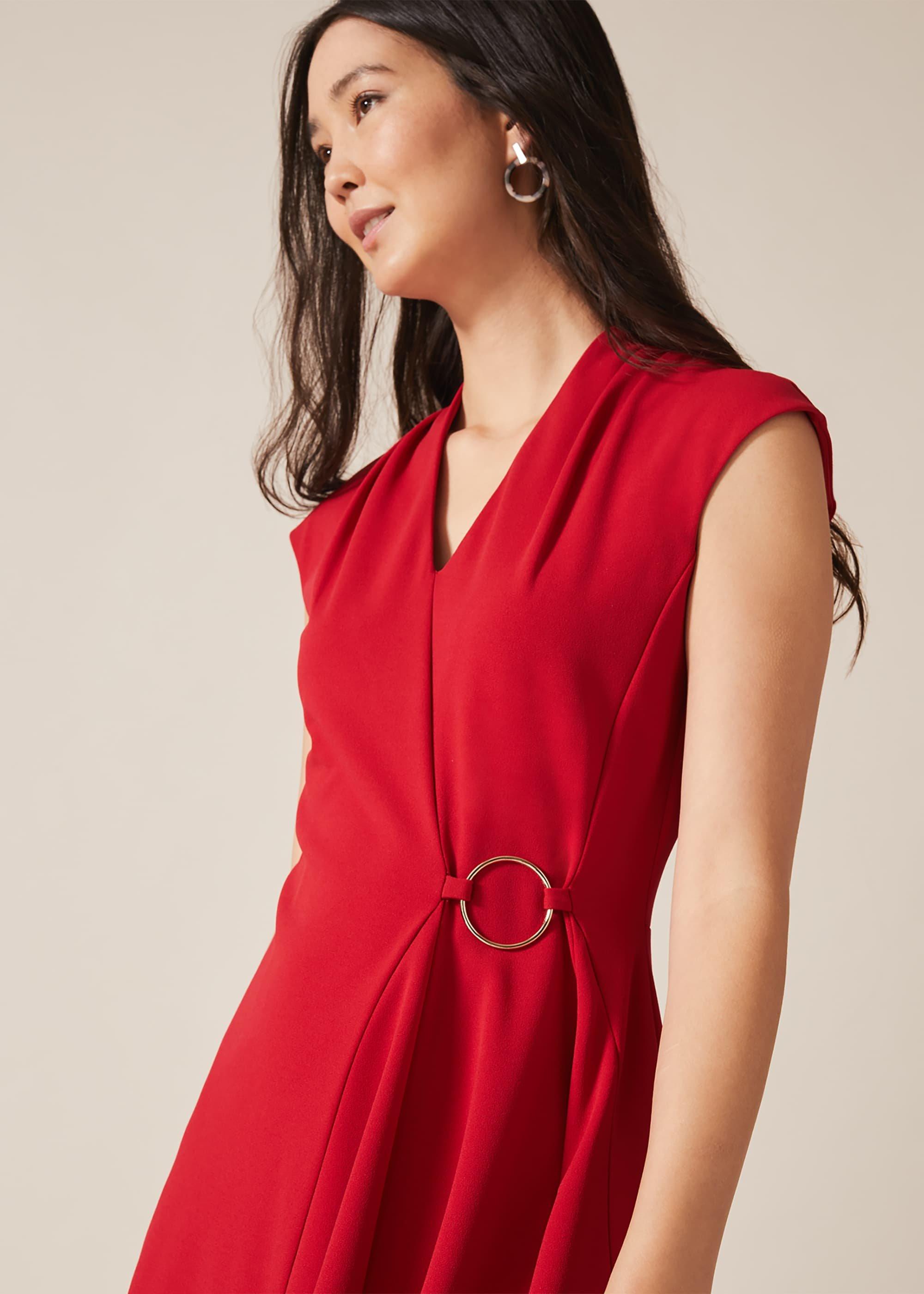 Linden Ring Detail Swing Dress