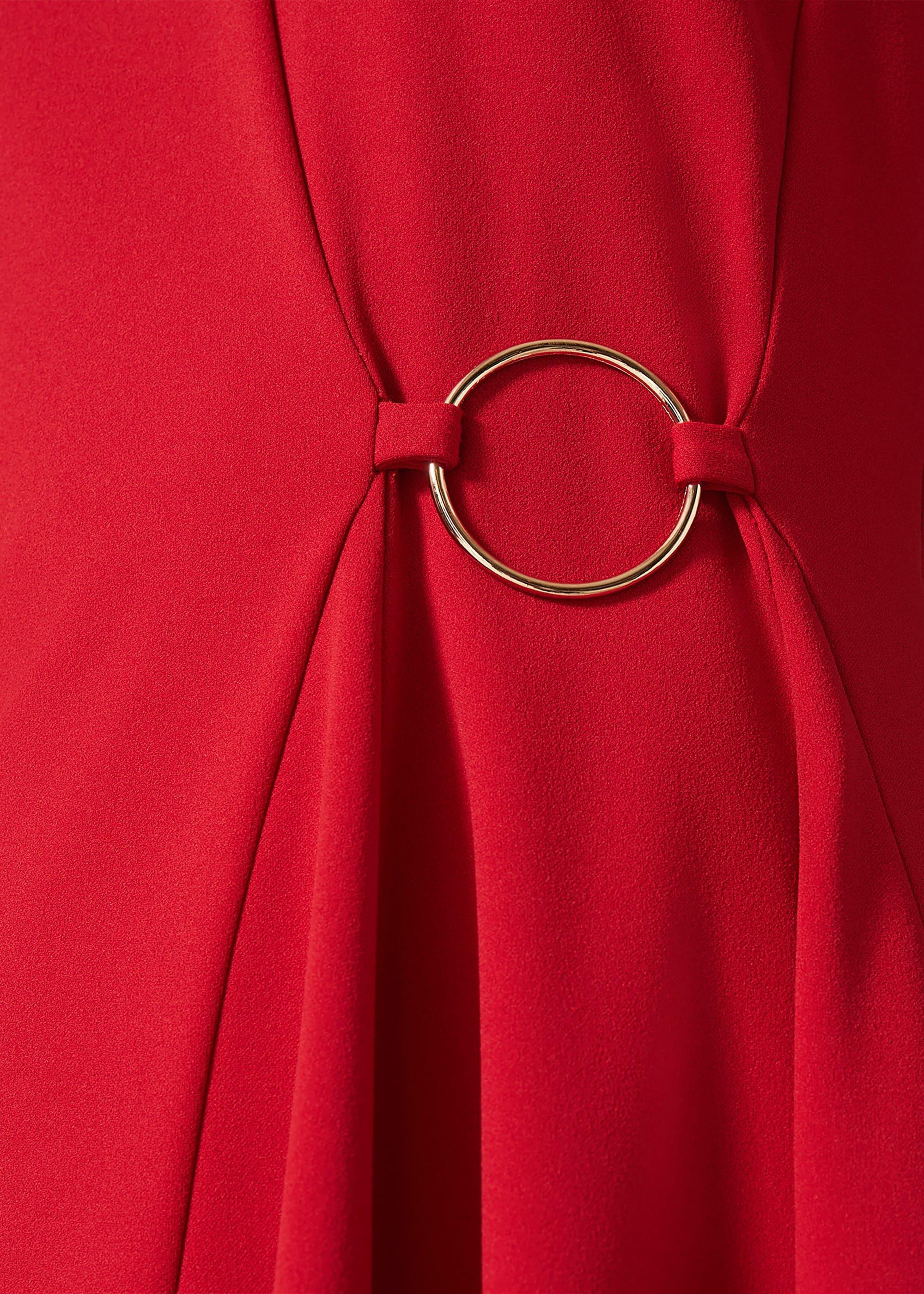 Linden Ring Detail Swing Dress