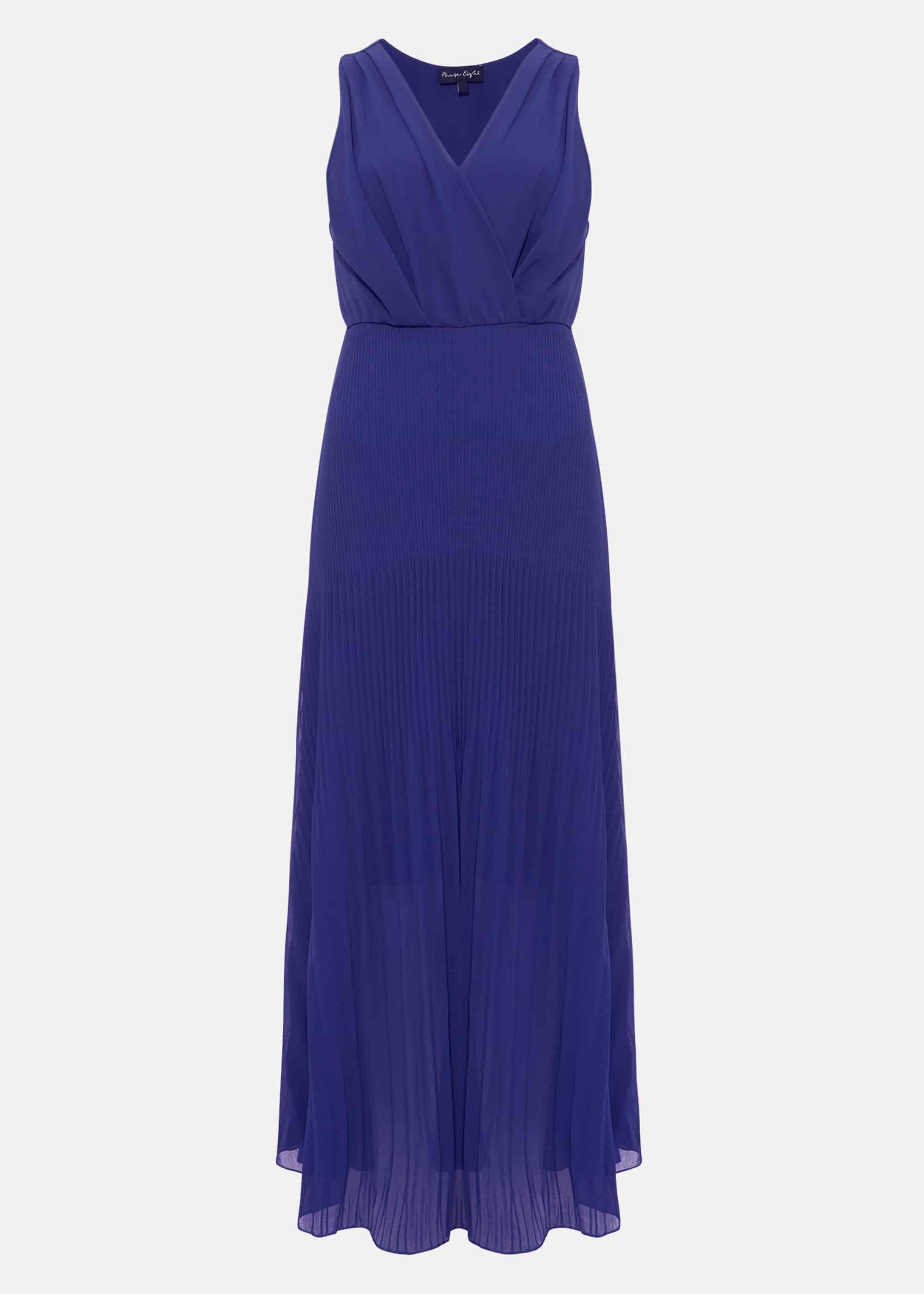 Juliet Pleat Maxi Dress