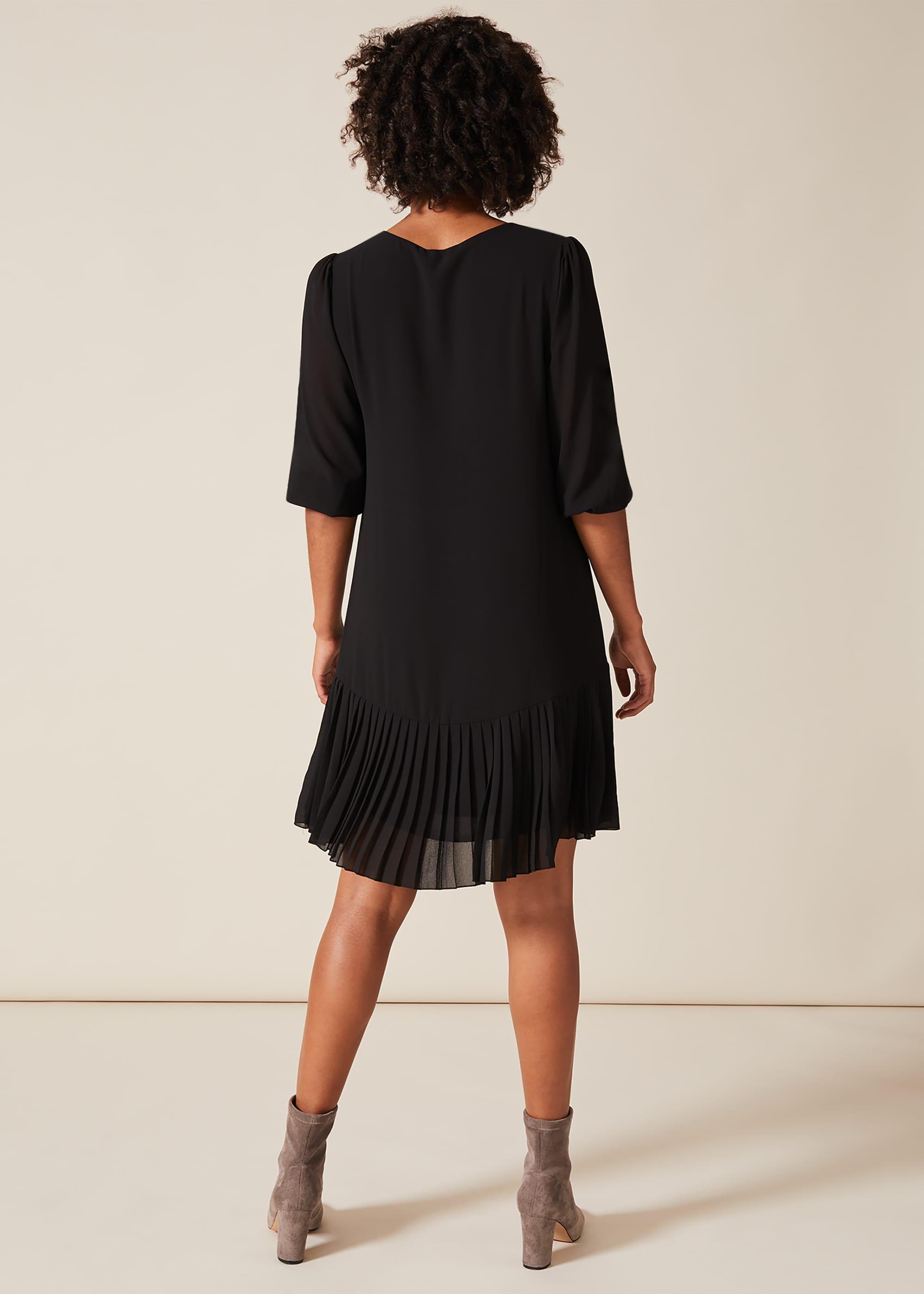 Maisie Pleat Hem Dress