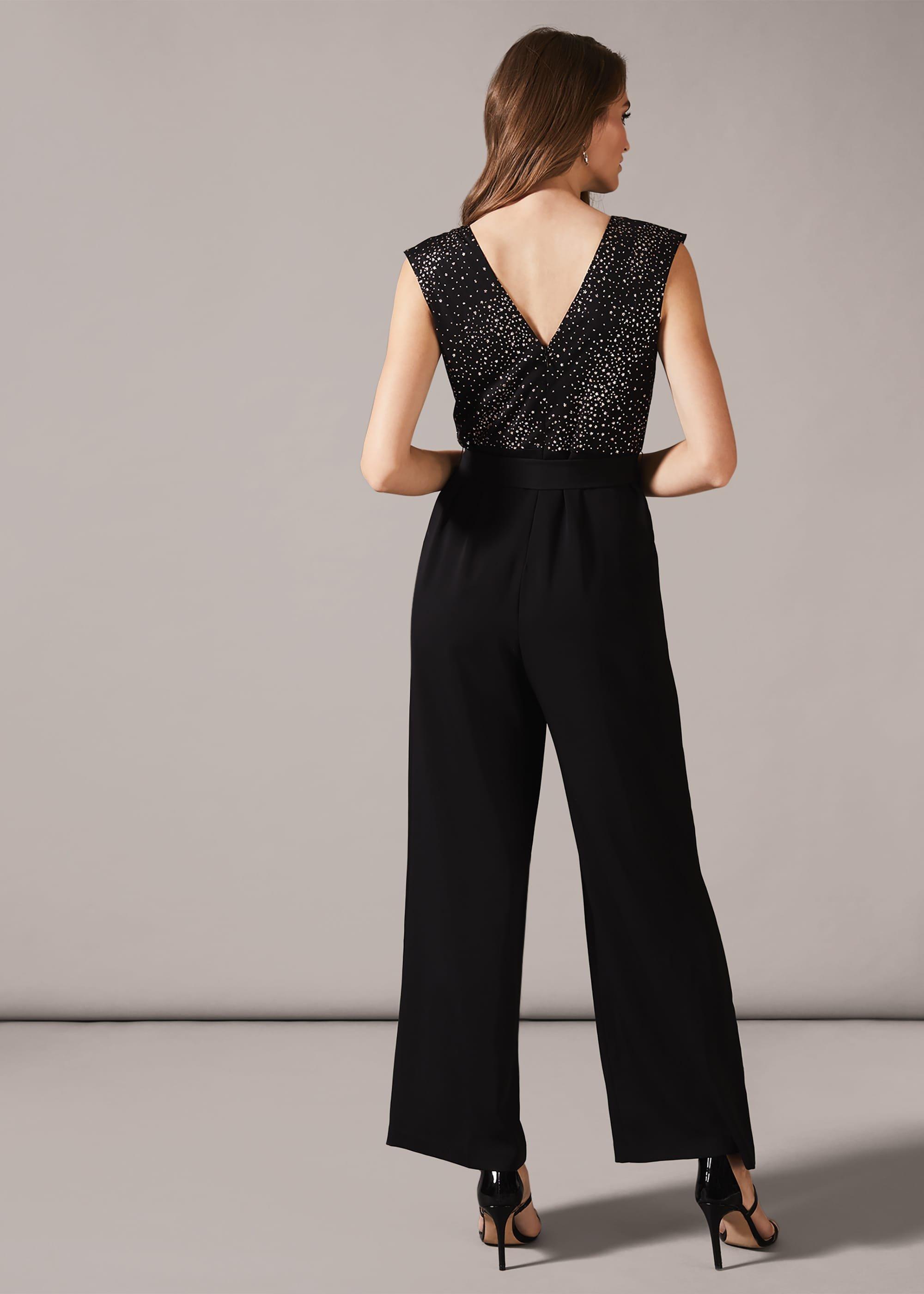 Garcia Star Print Jumpsuit