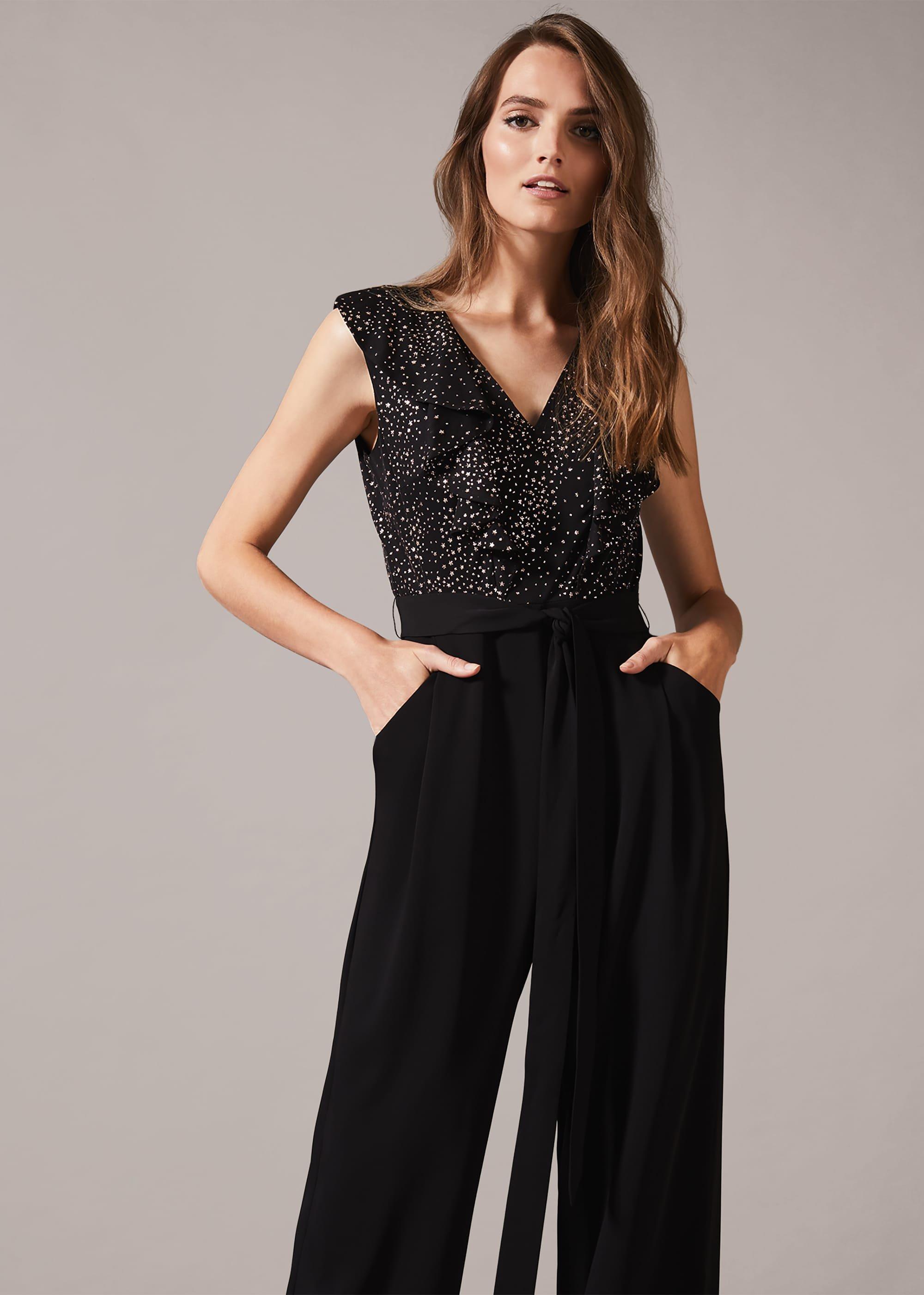 Garcia Star Print Jumpsuit