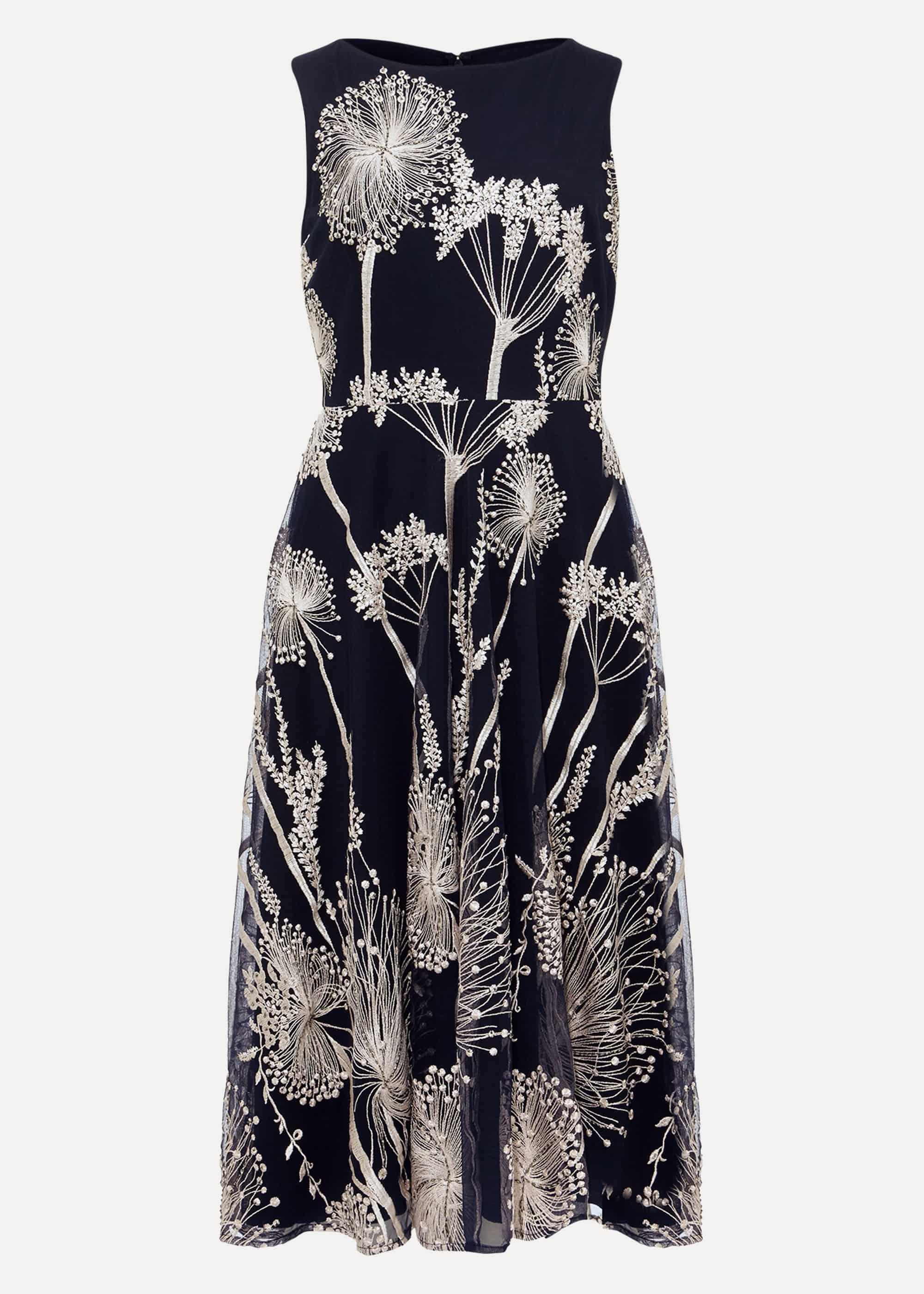 Franchesca Floral Fit And Flare Dress