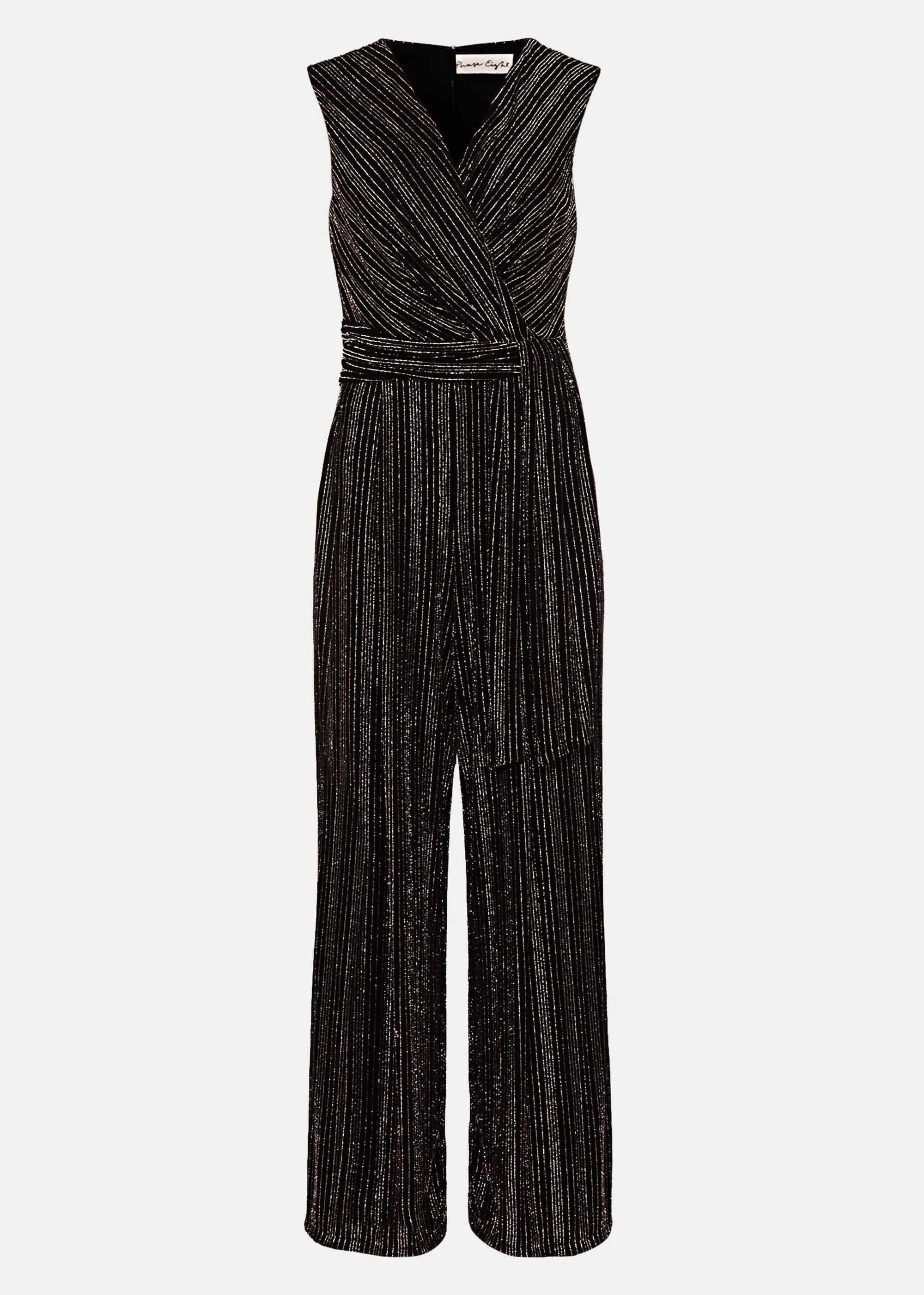 Roxy Gold Stripe Jumpsuit