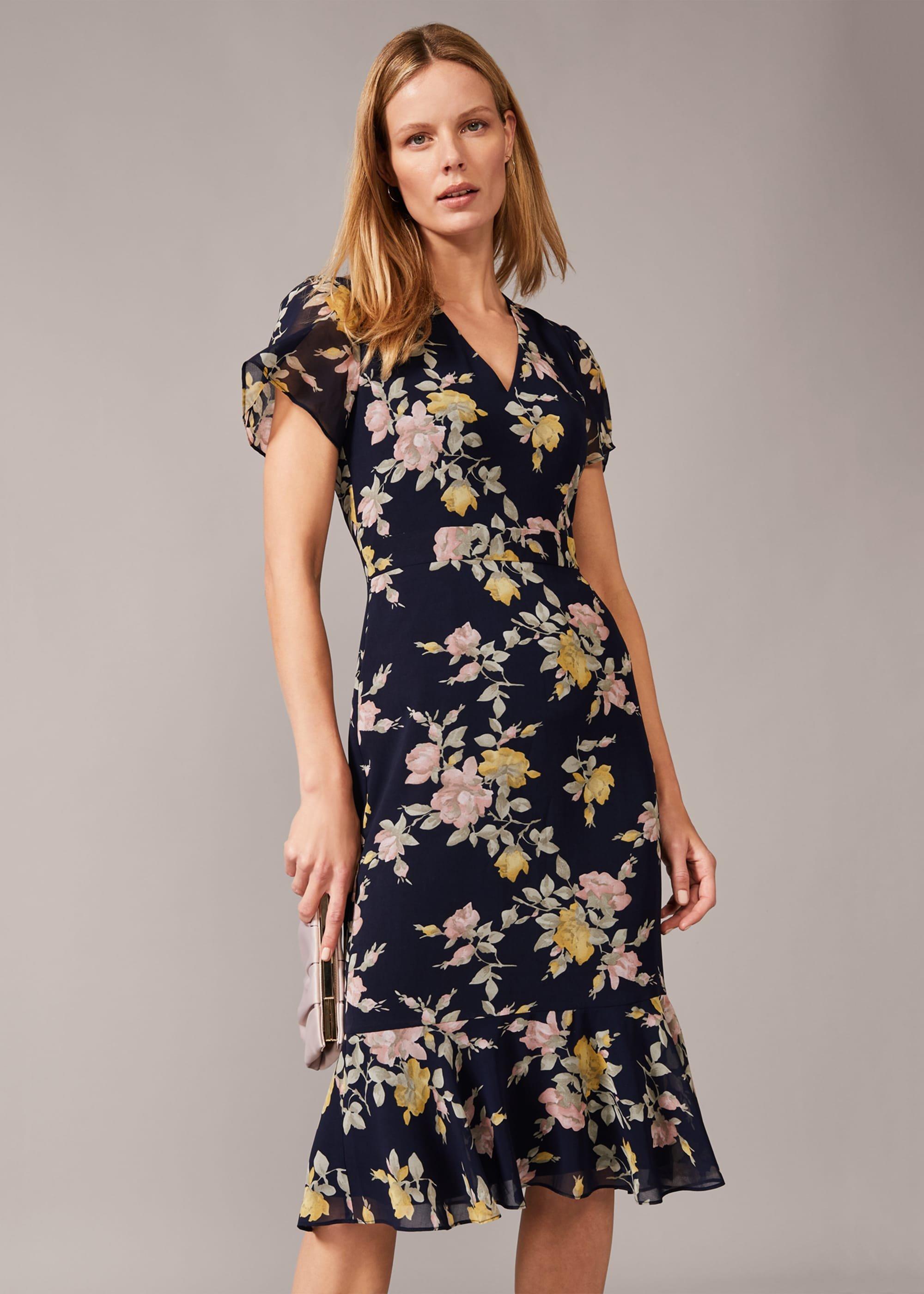 Melissa Floral Tea Dress