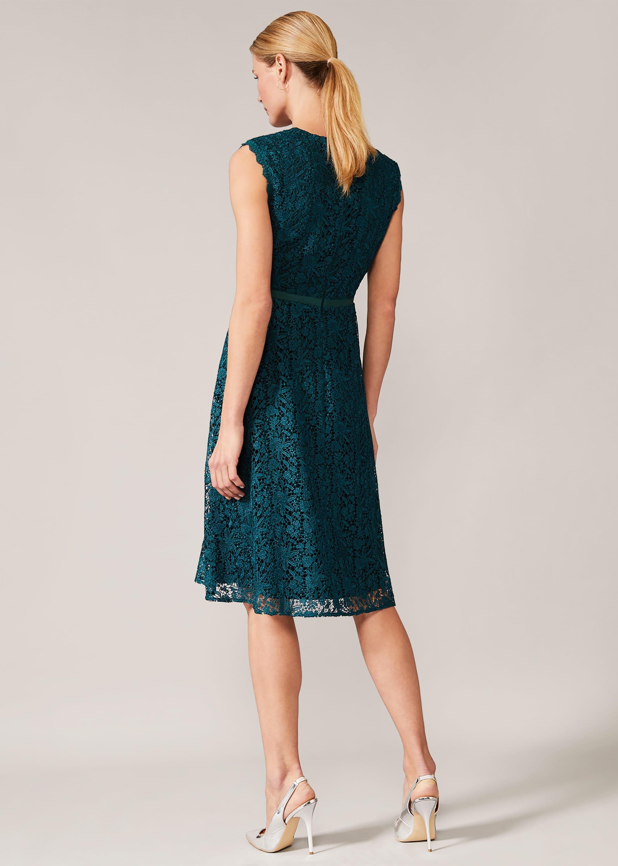 Ester Lace Fit And Flare Dress