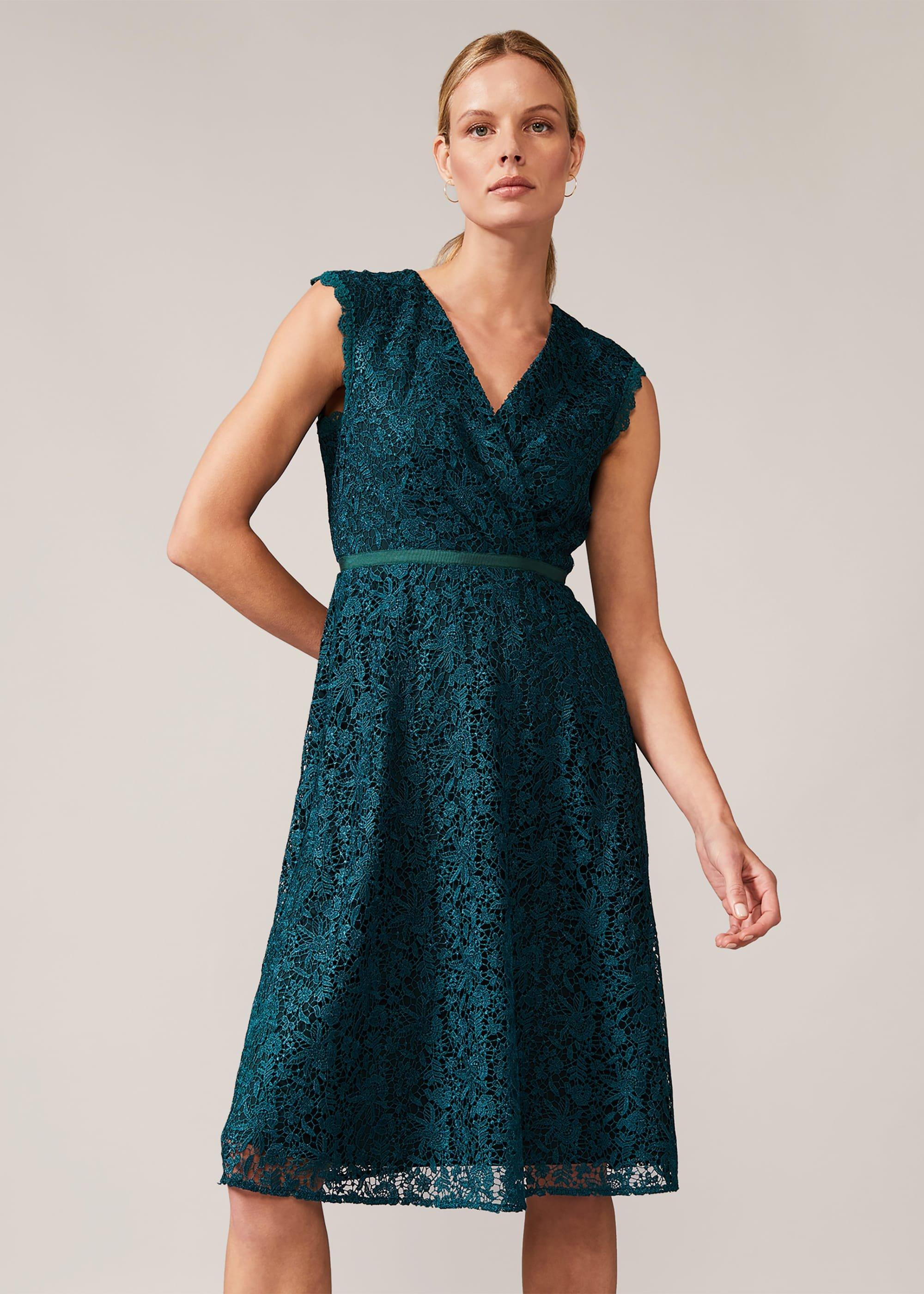 Ester Lace Fit And Flare Dress