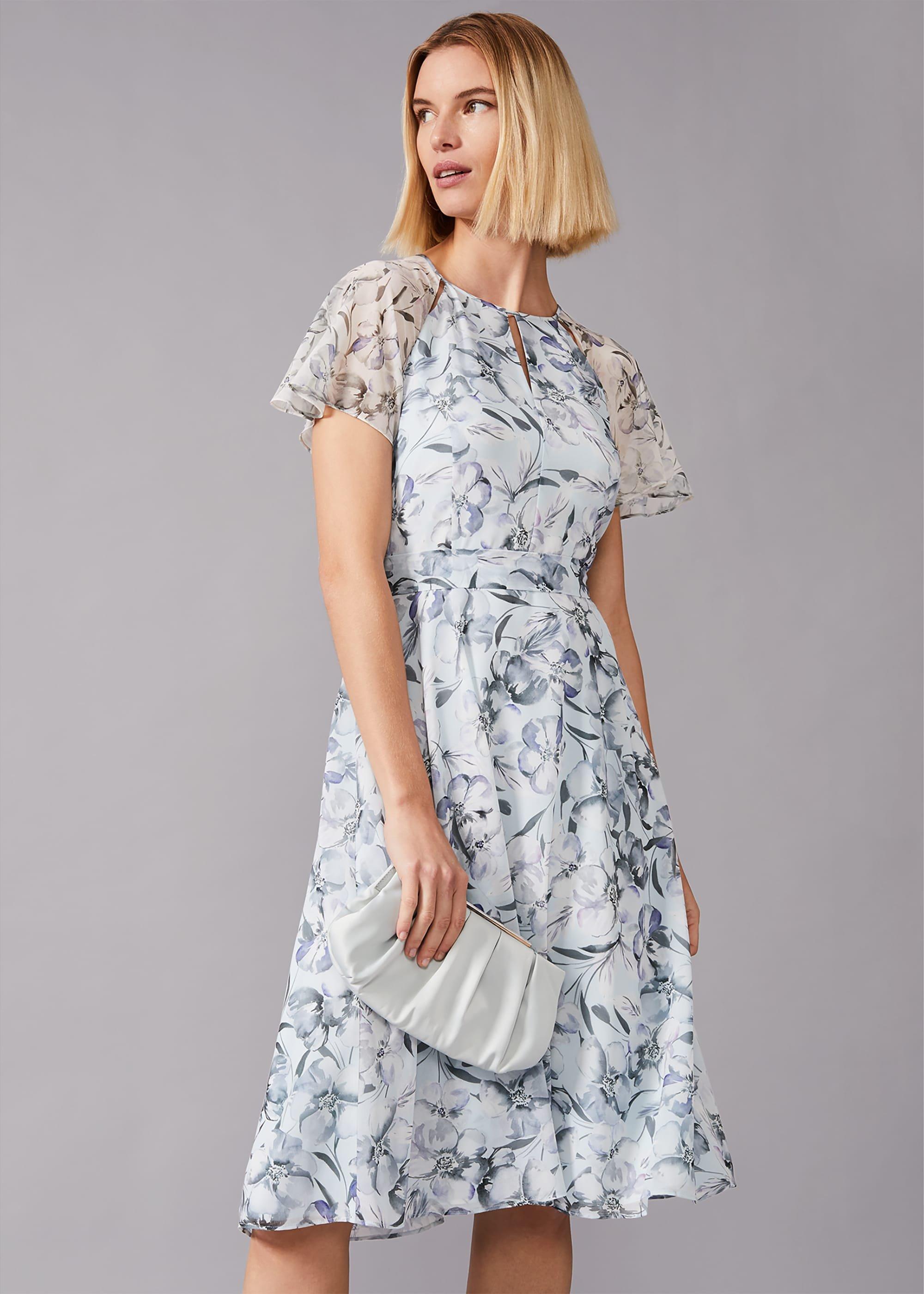 Marlene Floral Fit And Flare Dress