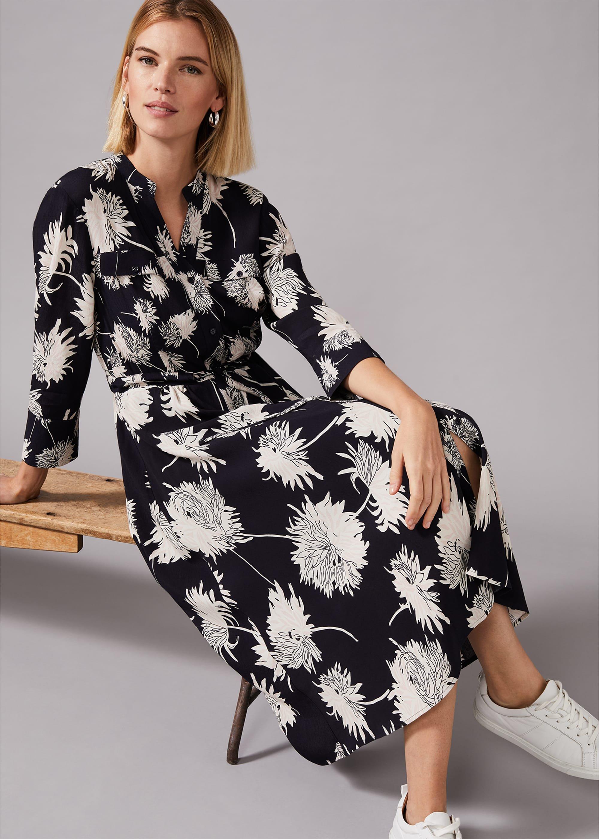 Keiki Floral Shirt Dress