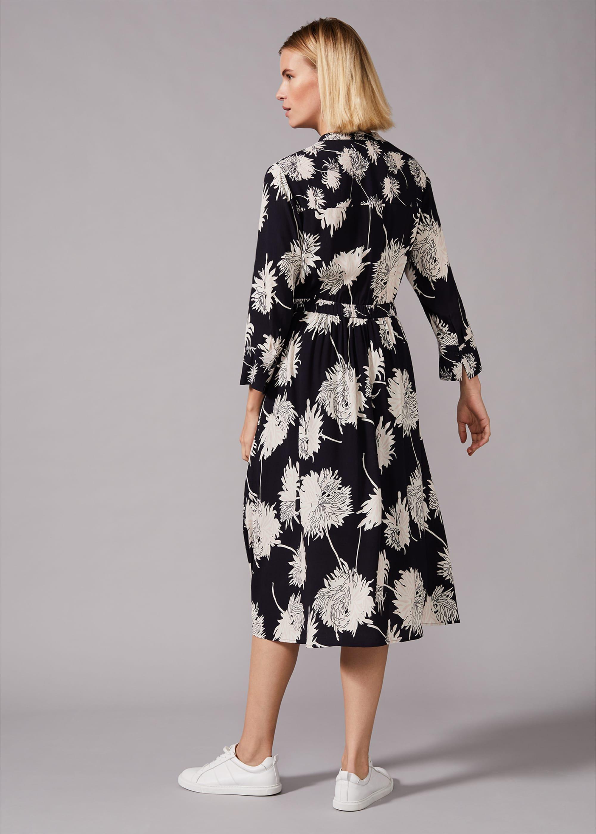 Keiki Floral Shirt Dress