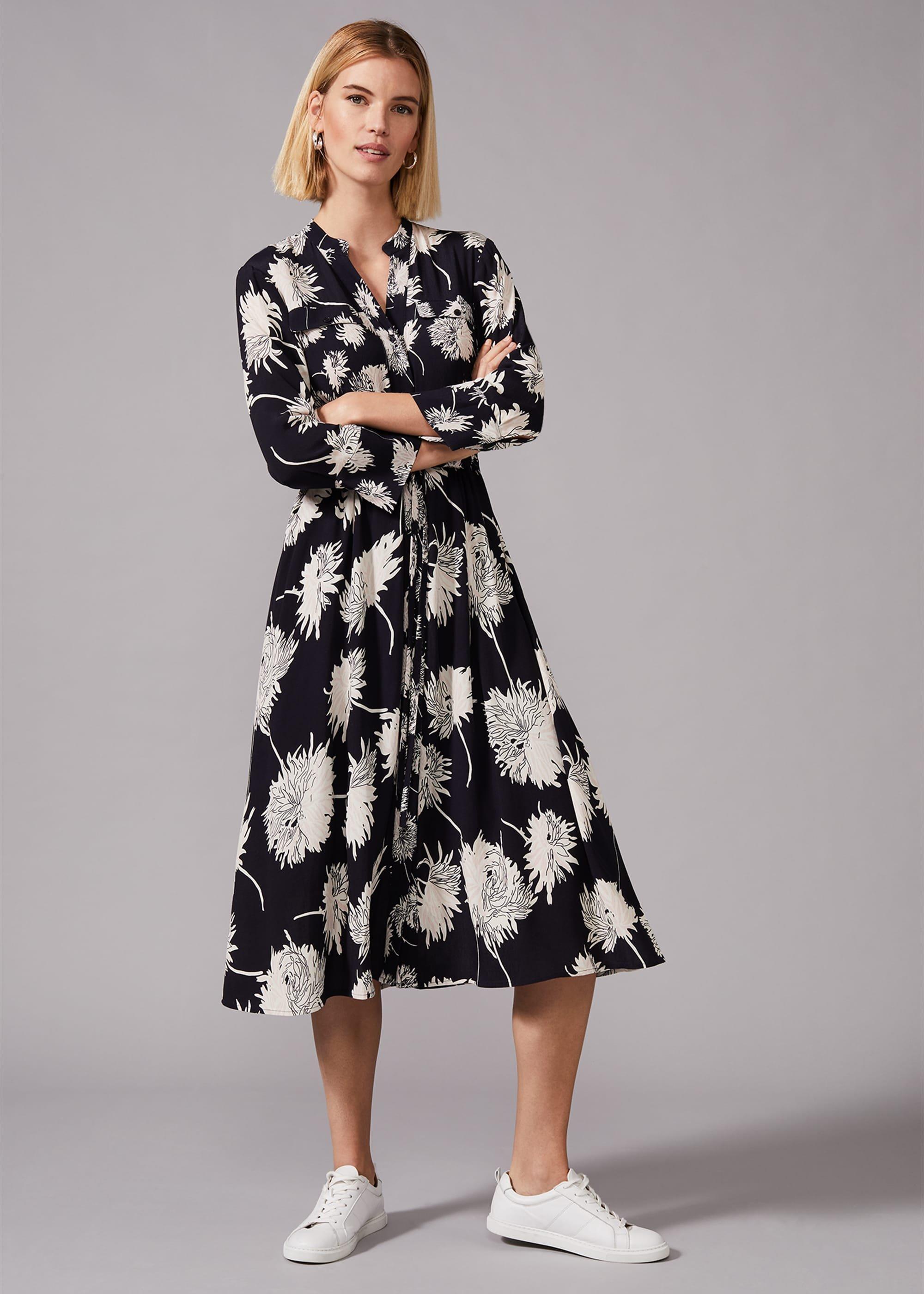 Keiki Floral Shirt Dress