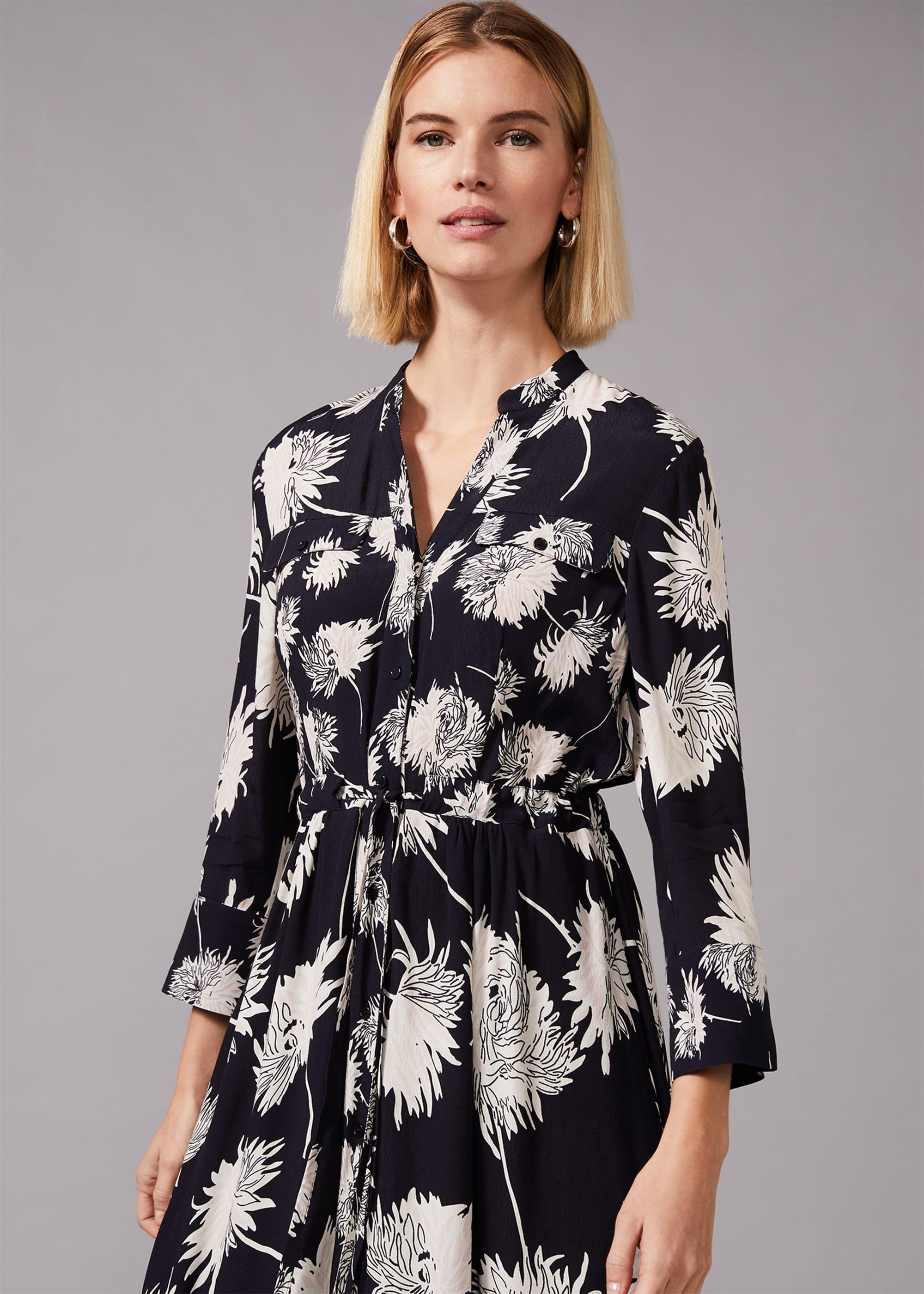 Keiki Floral Shirt Dress